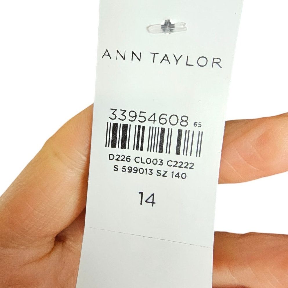 Ann Taylor Ann Taylor Womens Audrey High Rise Trousers Sz 14 Skinny Leg Size 36" / US 14 / IT 50 - 6 Thumbnail