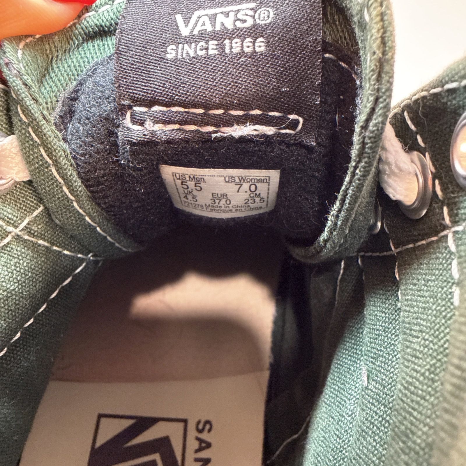 Vans Vans x Sandy Liang SK8-Hi "Embroidery" | 7 Size US 7 / IT 37 - 9 Thumbnail