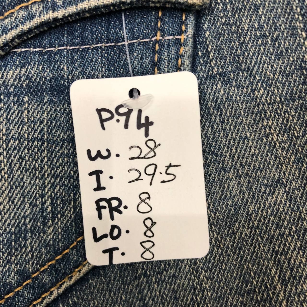 Levi's P94 FLARED PERFECT BODY LAD STYLE LEVI'S JEANS Size 28" / US 6 / IT 42 - 10 Thumbnail