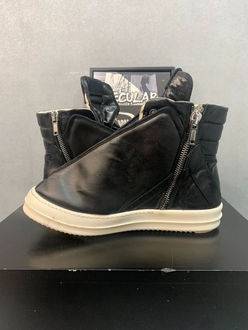 Rick Owens rick owens 17 FW leather face show black face white bottom Size US 9 / EU 42 - 6 Thumbnail