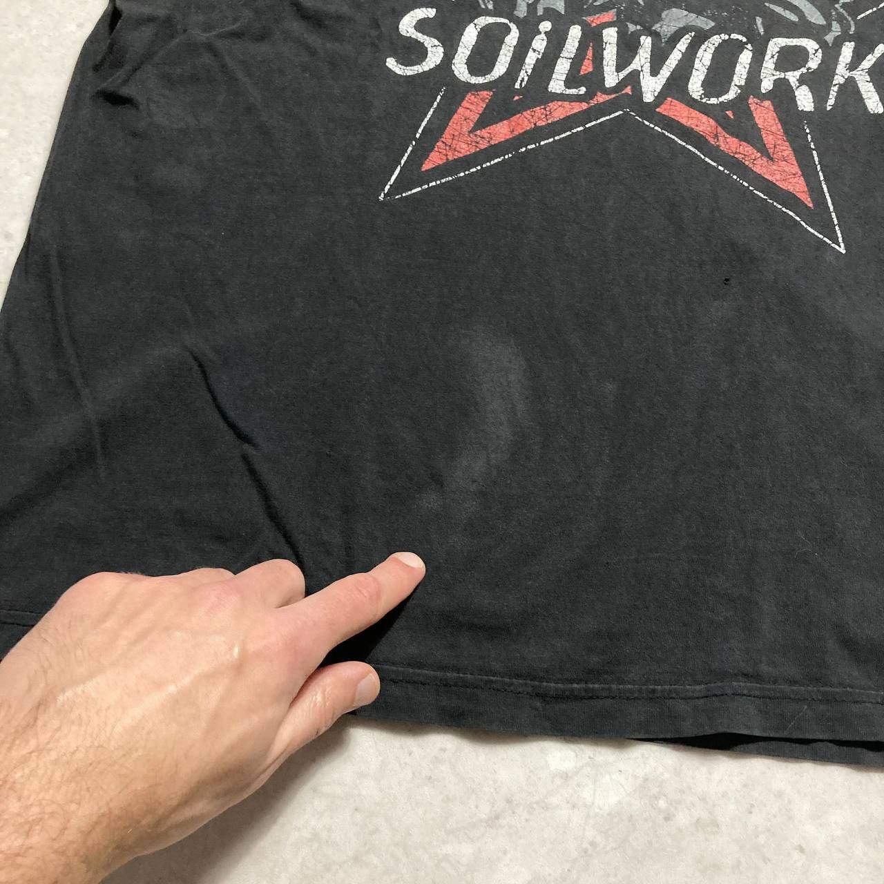 Band Tees Vintage Soilwork Death Metal Rock Band Tour Tee Size US L / EU 52-54 / 3 - 4 Thumbnail
