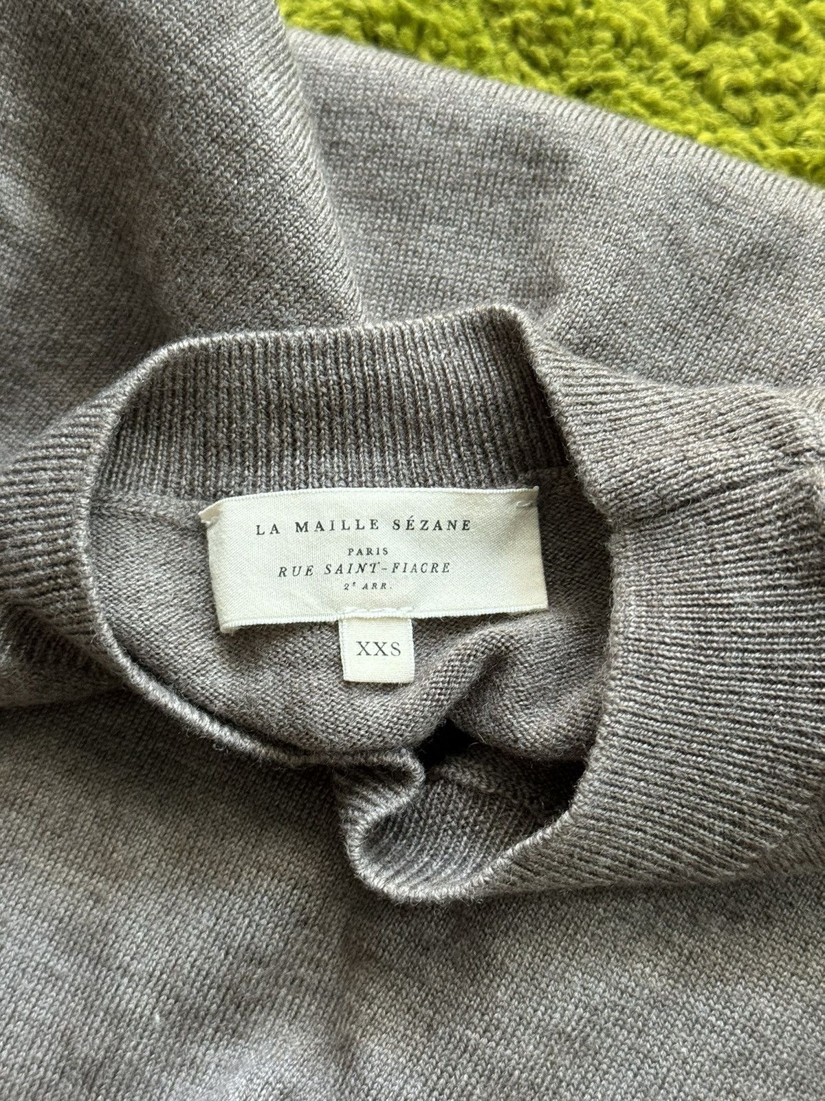 Designer × Sezane Sezane Paris 100% merino wool sweater Size XXS / US 00 / IT 34 - 3 Thumbnail