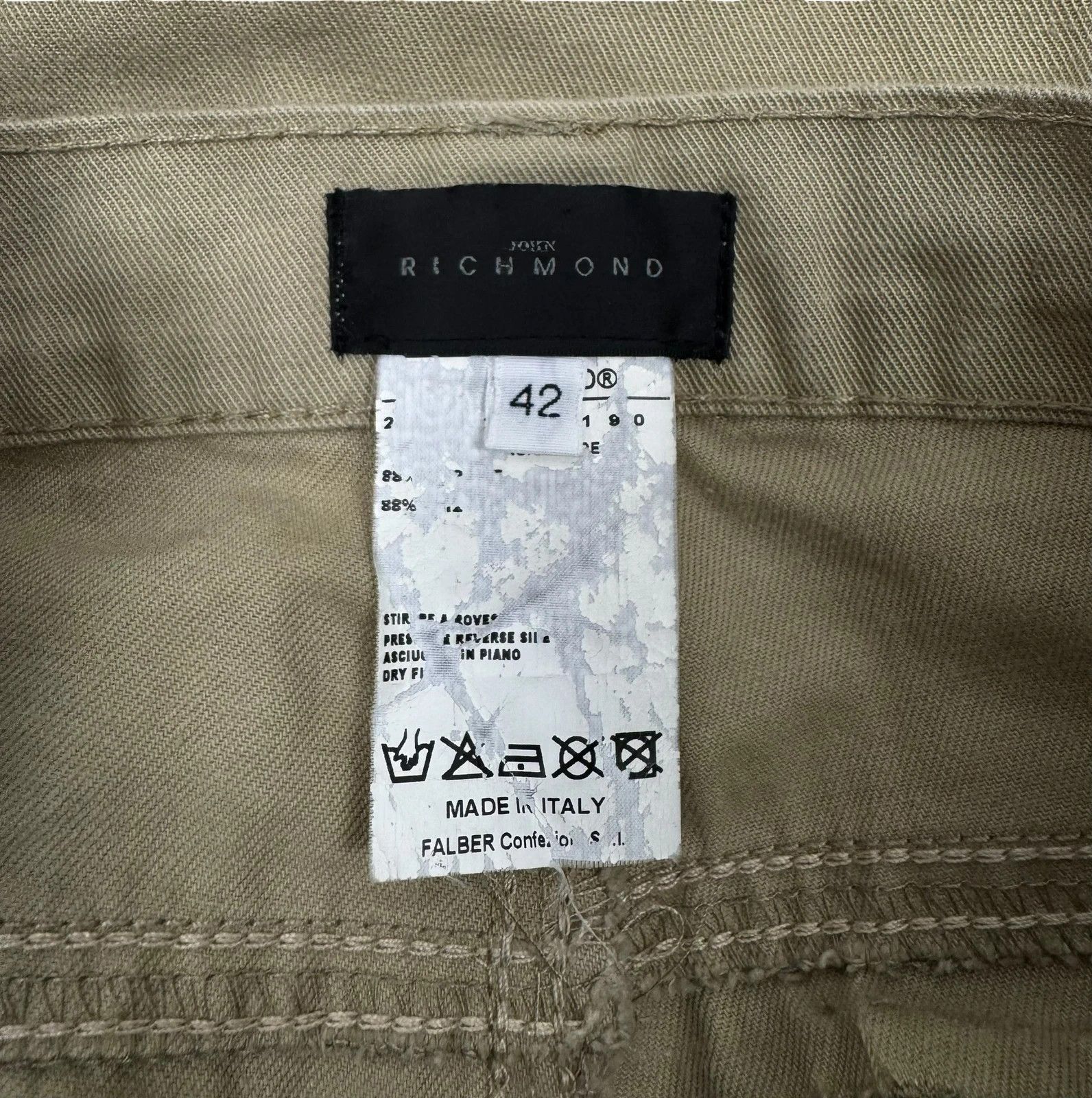Richmond Denim Richmond Bandage Pants Vintage Cotton size 42 Size 28" / US 6 / IT 42 - 10 Thumbnail