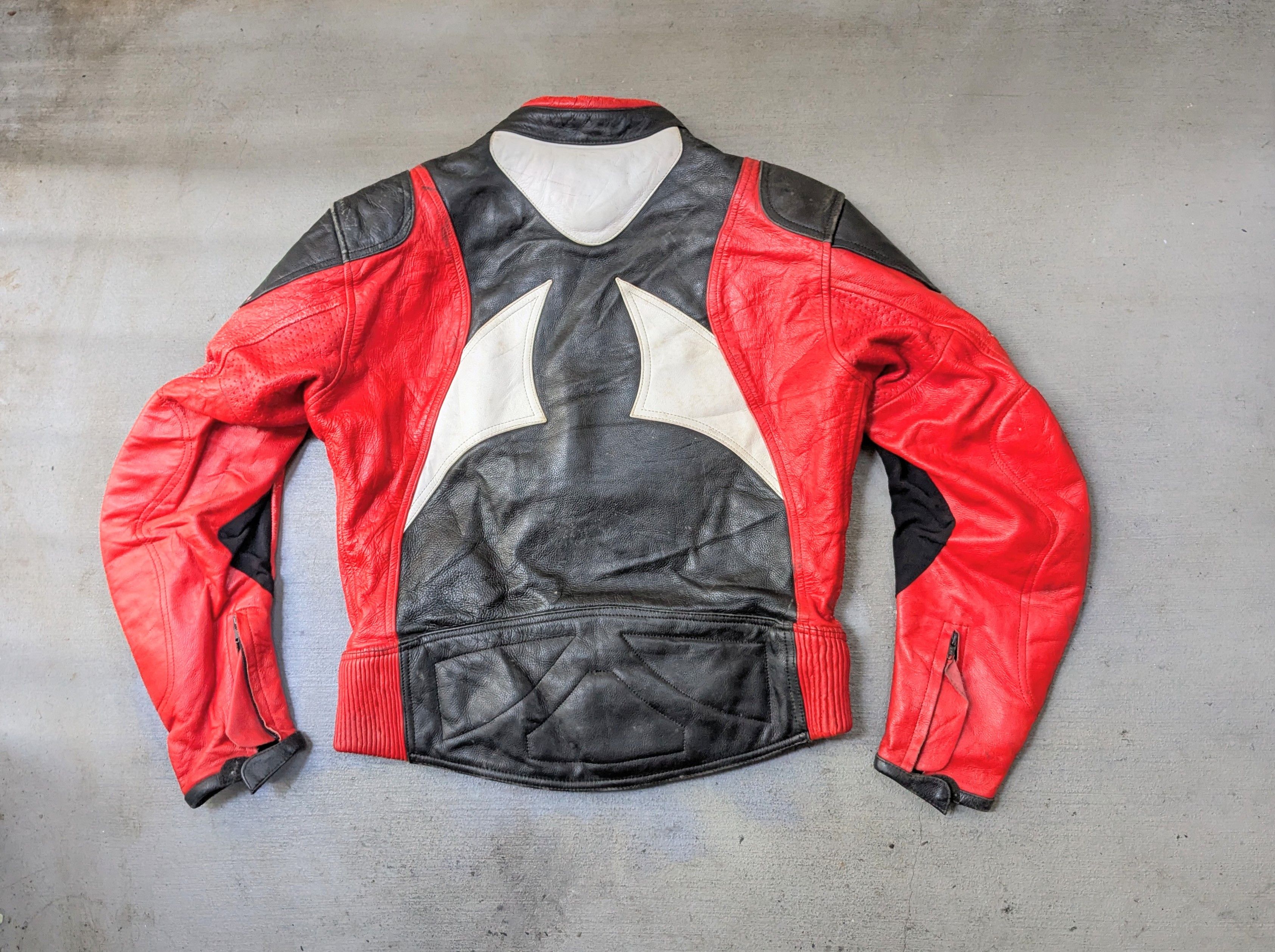 Vintage Vintage Motorcycle Leather Biker Jacket Red Black White Y2K Size US M / EU 48-50 / 2 - 10 Thumbnail