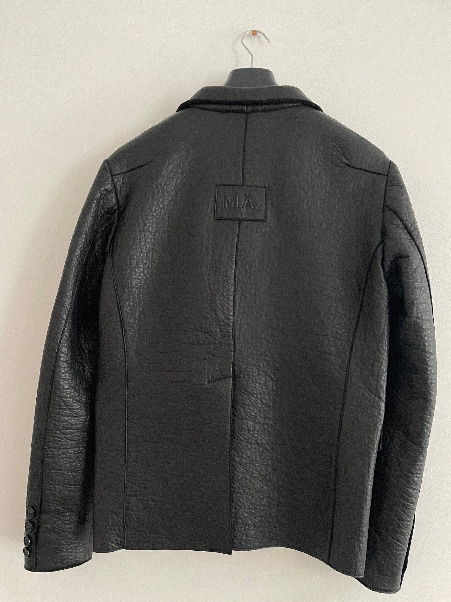 Martin Asbjorn Martin Asbjorn Stevie black lamb leather blazer jacket S 46 Size US S / EU 44-46 / 1 - 5 Thumbnail