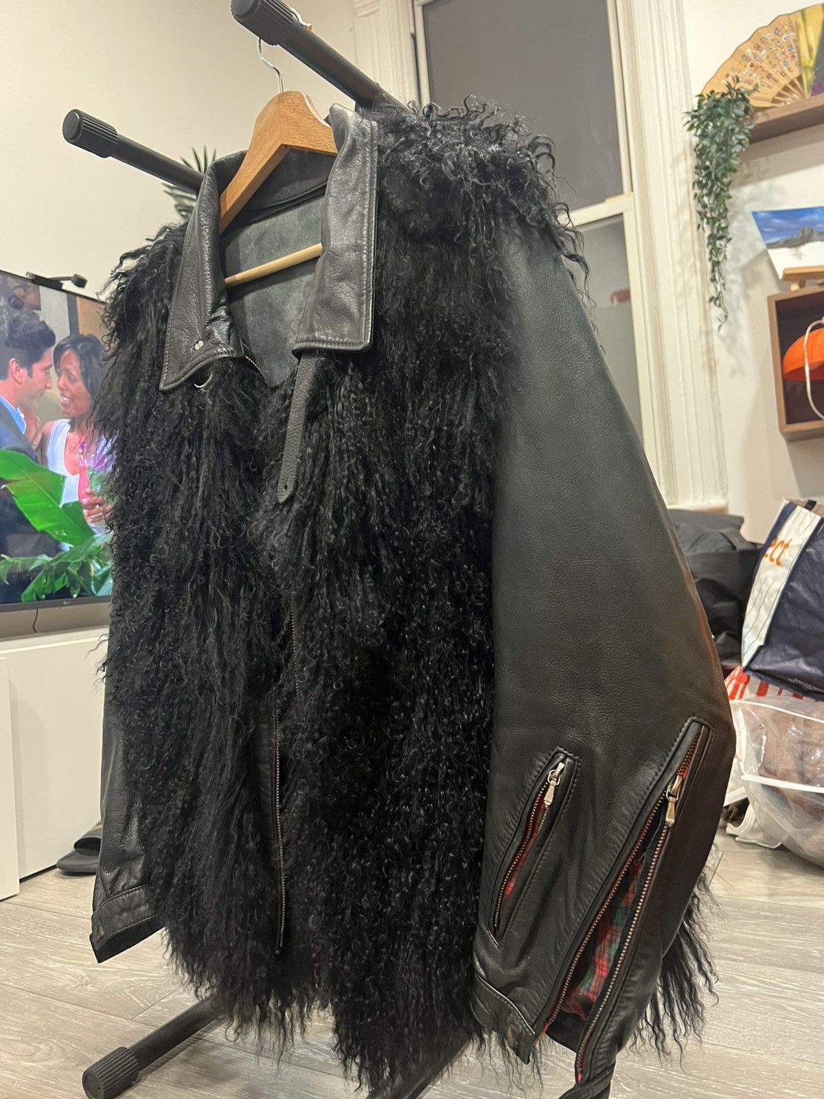 Other Leather fur jacket Size US M / EU 48-50 / 2 - 2 Thumbnail