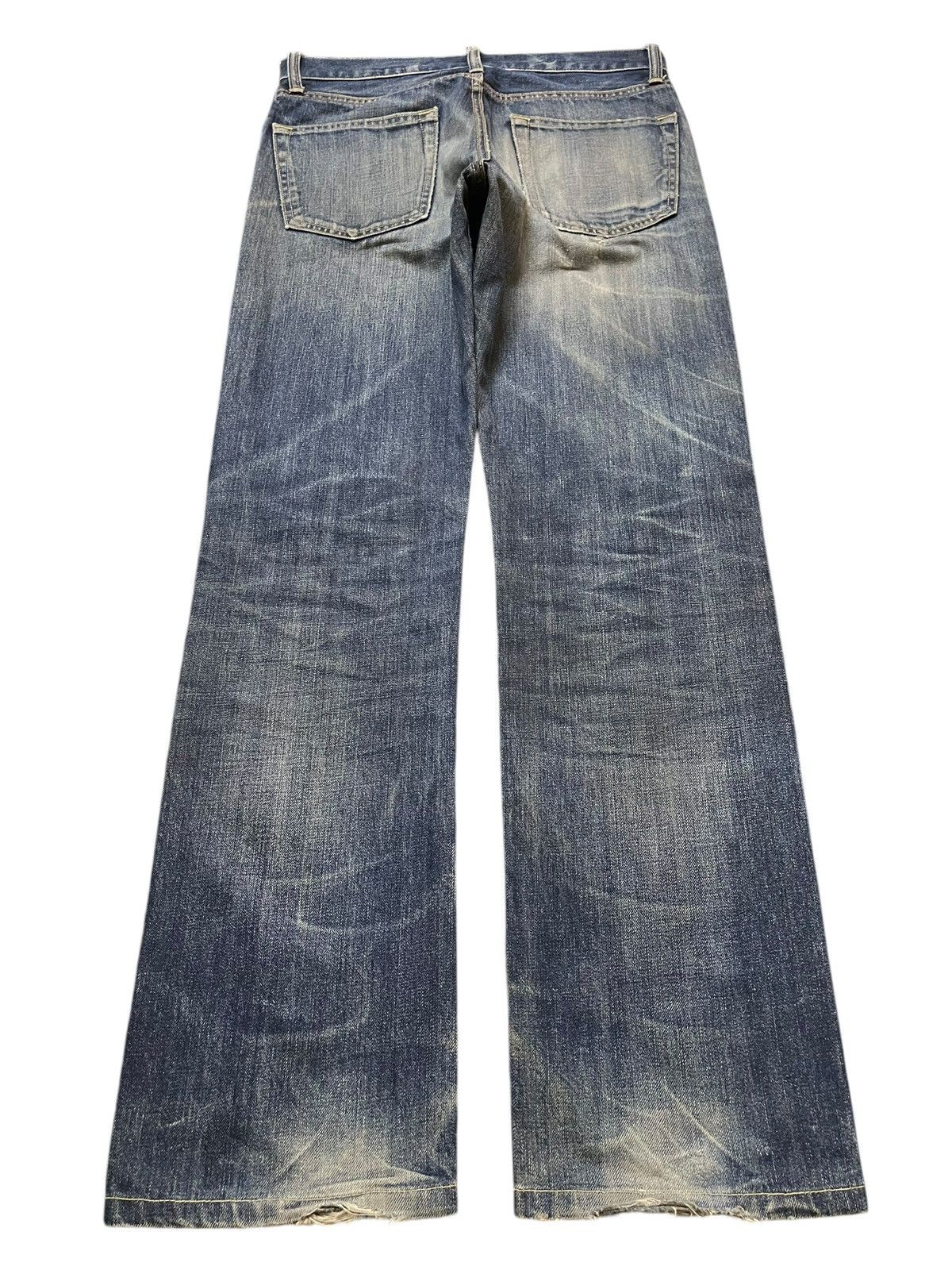 Uniqlo Vintage Japanese Uniqlo Blue Faded Wash Style Jeans Size US 31 - 2 Thumbnail