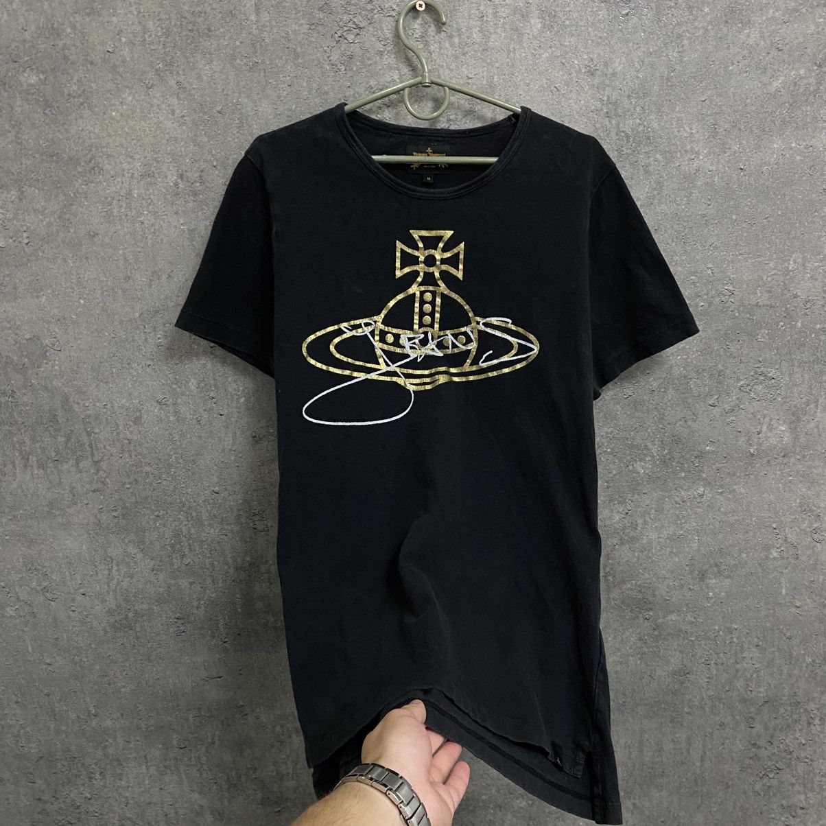 Vivienne Westwood VIVIENNE WESTWOOD T-SHIRT BIG LOGO GRAPHIC DESIGN Size US M / EU 48-50 / 2 - 2 Thumbnail