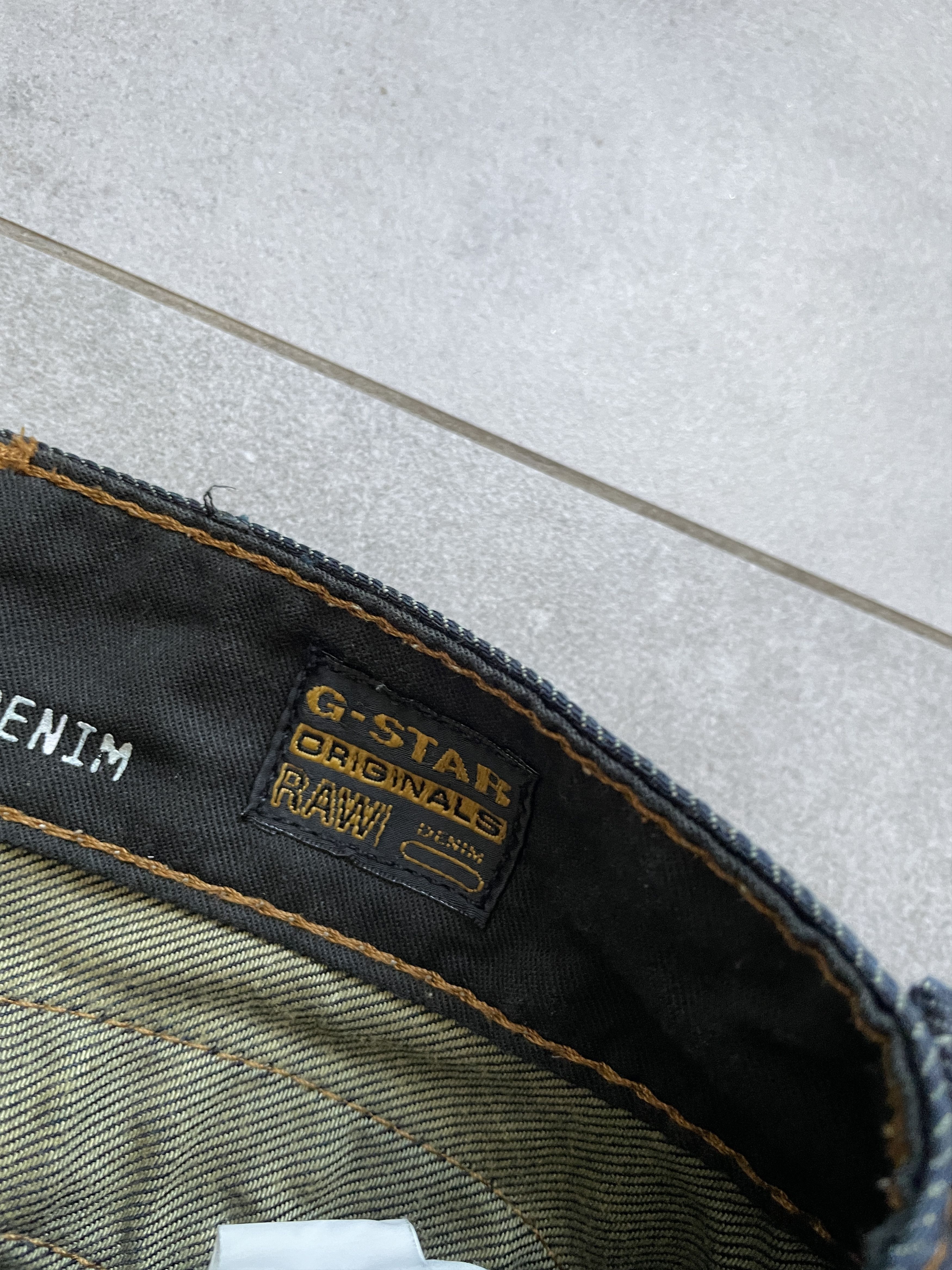 G-Star G-STAR GSTAR RAW DENIM STRAIGHT JEANS JAPANEESE Size US 29 - 4 Thumbnail