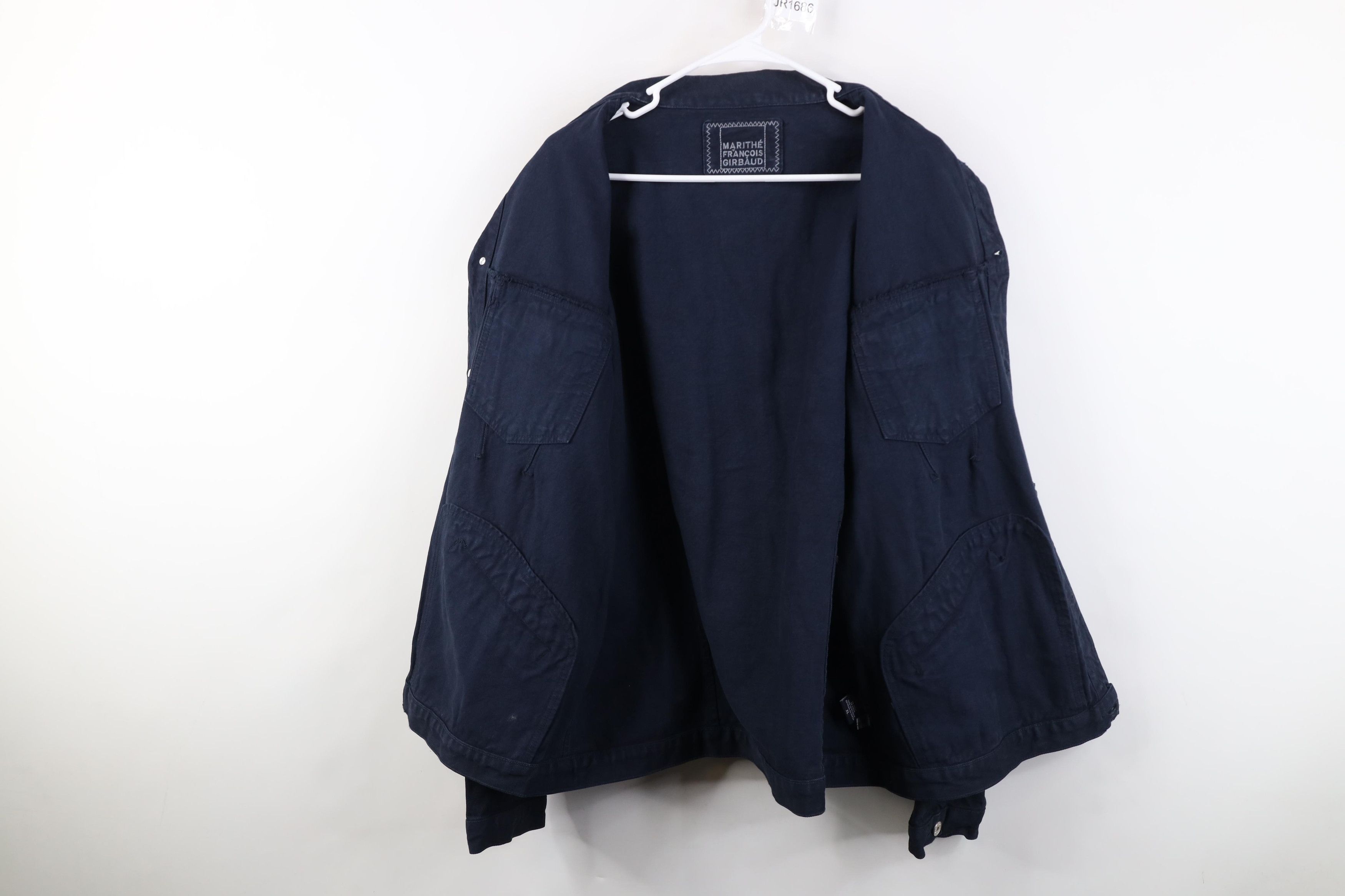 Marithe + Francois Girbaud Deadstock Vintage 90s Marithe Francois Girbaud Denim Jacket Size US XL / EU 56 / 4 - 11 Thumbnail