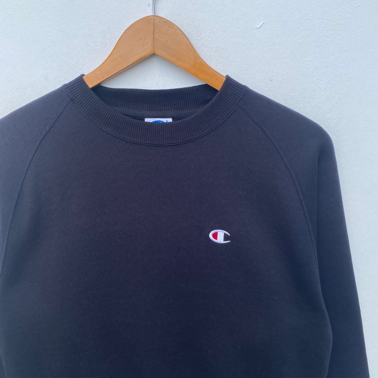Champion × Vintage VINTAGE CHAMPION SWEATSHIRT SMALL PULLOVER BLACK Size US S / EU 44-46 / 1 - 3 Thumbnail