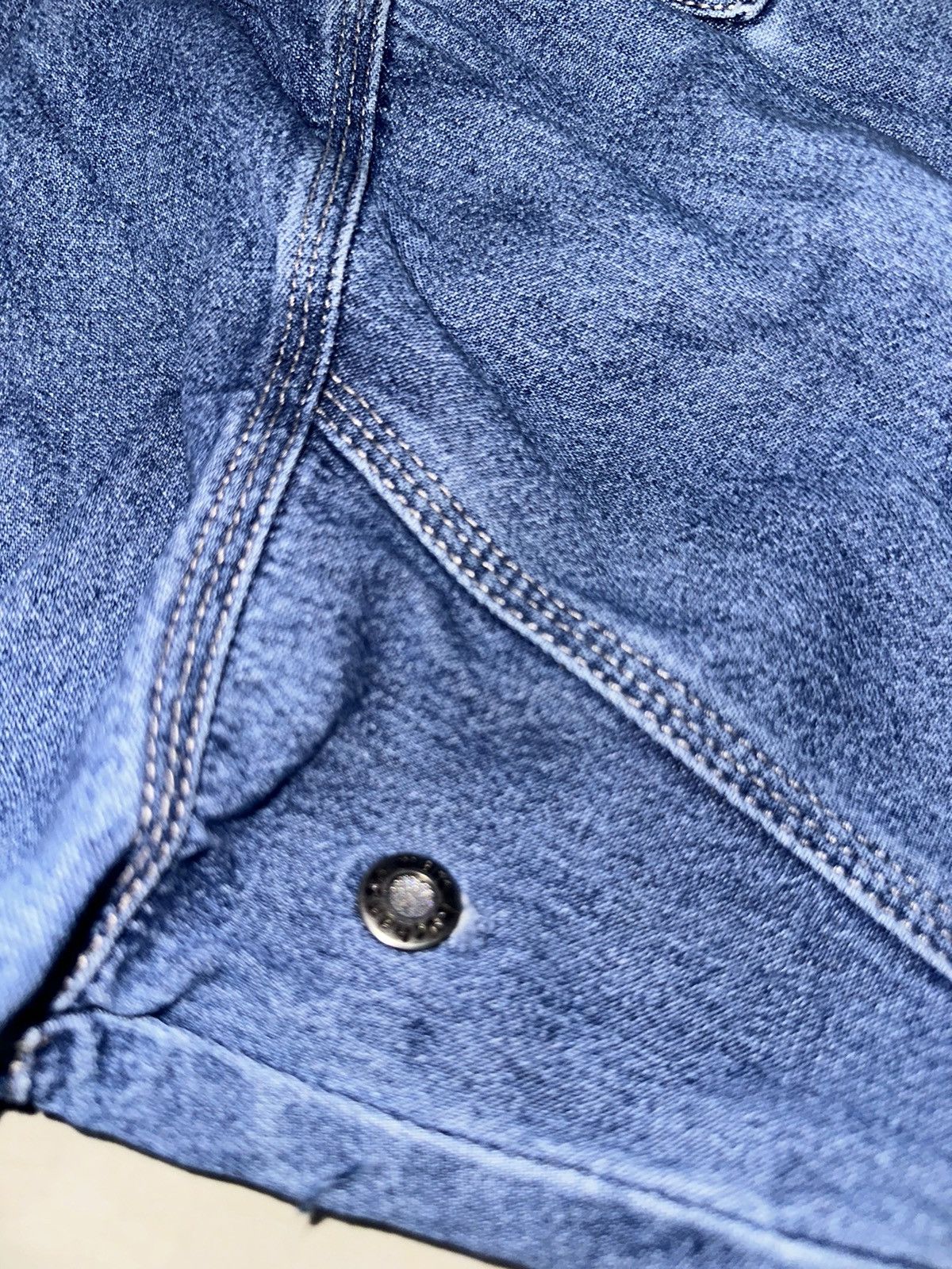 Marc Buchanan × Pelle Pelle × Vintage Vintage Denim Pelle Pelle jacket Size US L / EU 52-54 / 3 - 5 Thumbnail