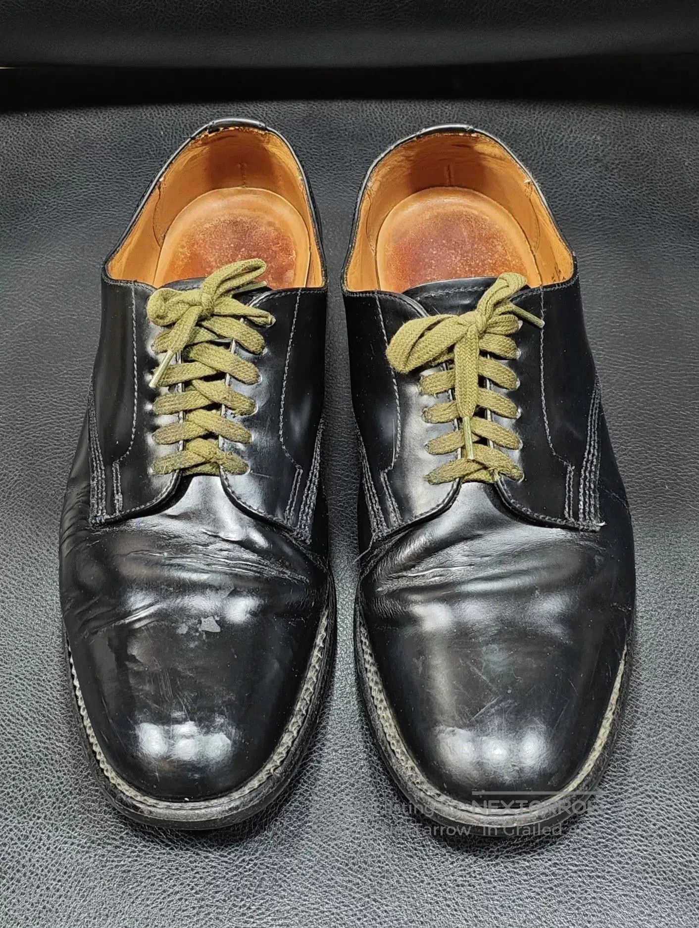 Sanders Sanders Military USN Service Shoes Black. Size US 8 / EU 41 - 2 Thumbnail