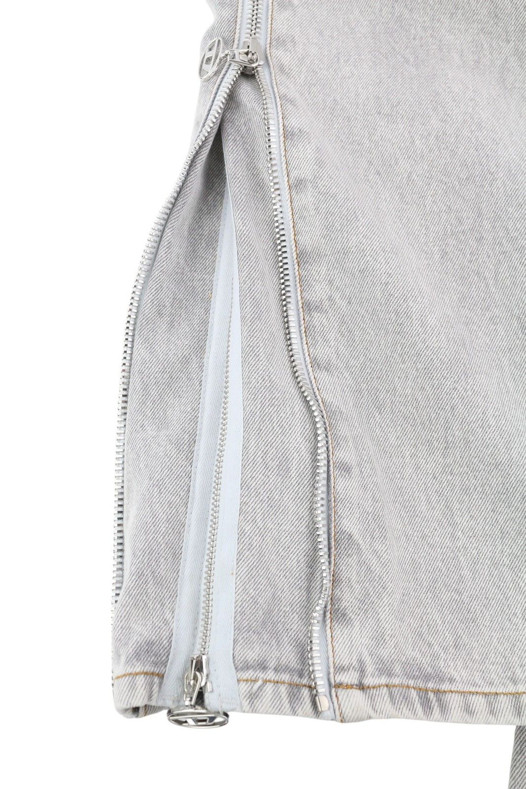 Diesel 1955-FS2 007F8 W31/L34 Side Zip Regular Straight 85390 Size US 31 - 7 Thumbnail