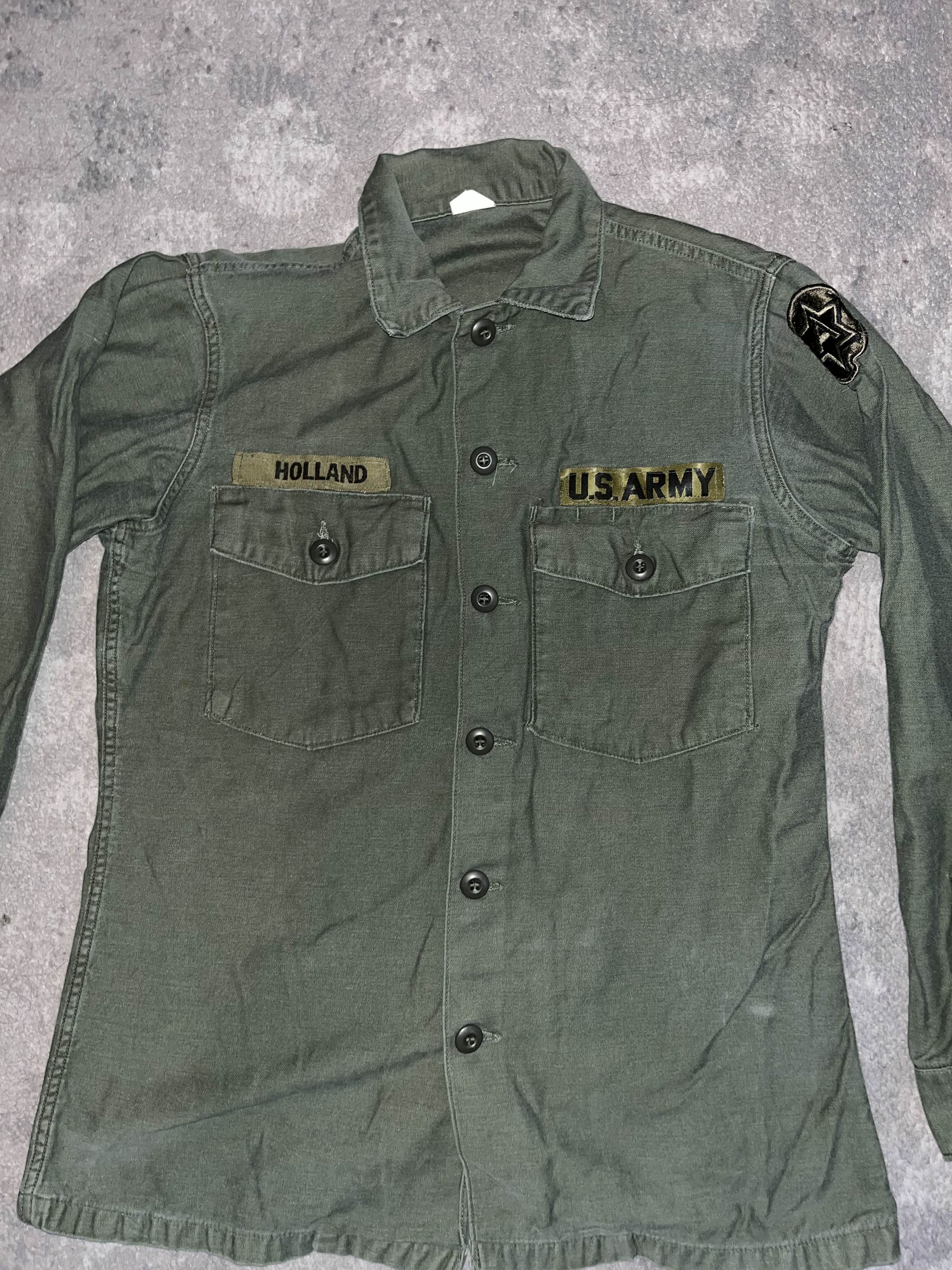 Vintage Vintage 60s/70s U.S. Military Vietnam Utility Shirt Size US M / EU 48-50 / 2 - 2 Thumbnail