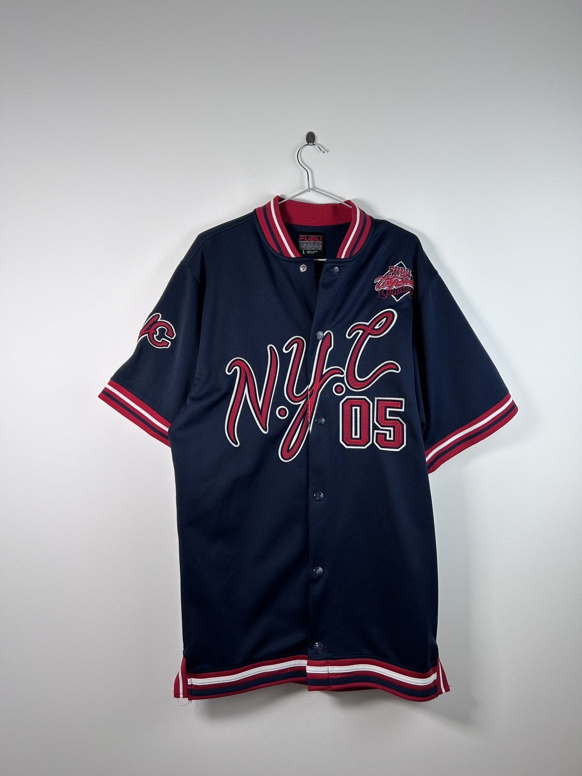 Vintage Fubu NYC City Series Collection Jersey L
