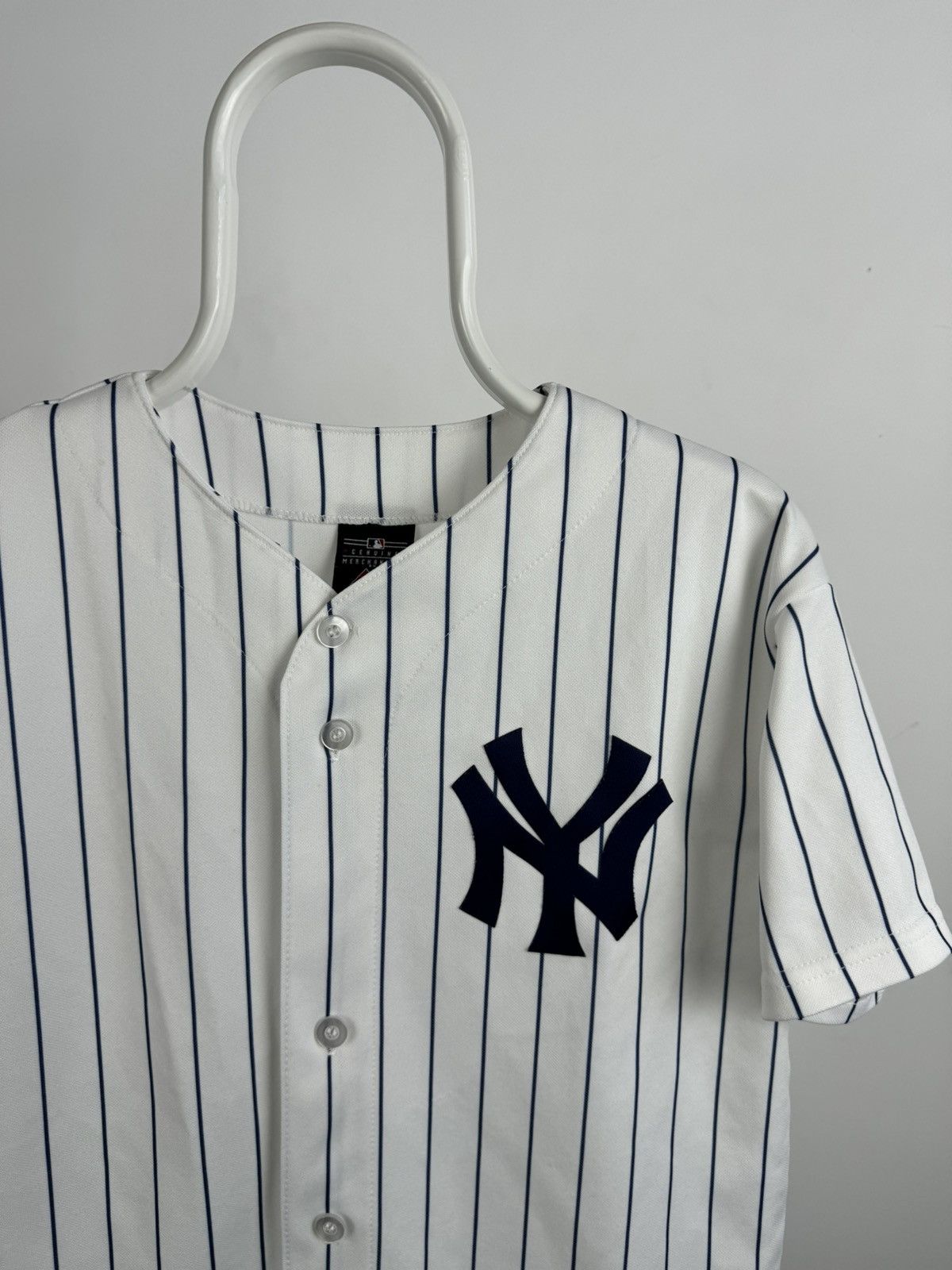 Majestic Majestic New York Yankees Striped Jersey Size US M / EU 48-50 / 2 - 2 Thumbnail