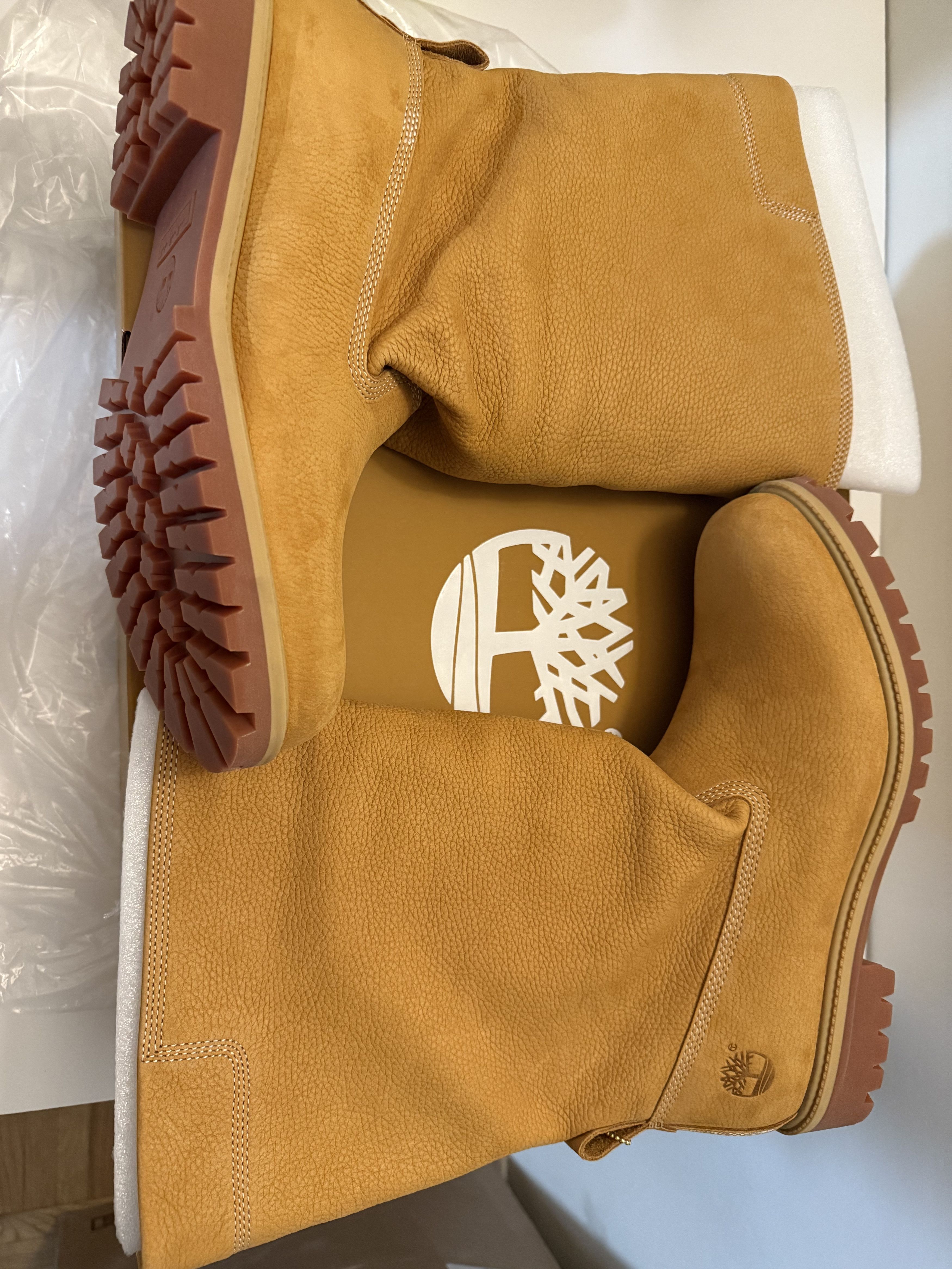 Telfar Timberland Mid Pull On Boot - Wheat Size US 12 / EU 45 - 5 Thumbnail