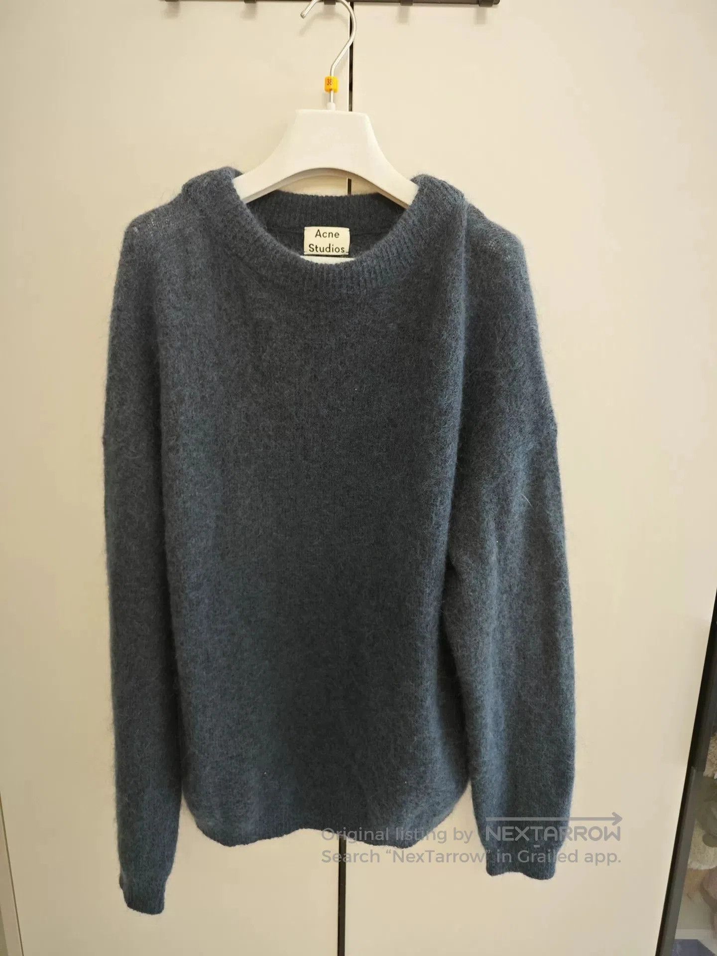 Acne Studios Acne Studios Navy Mohair Sweater. Size XS / US 0-2 / IT 36-38 - 1 Thumbnail