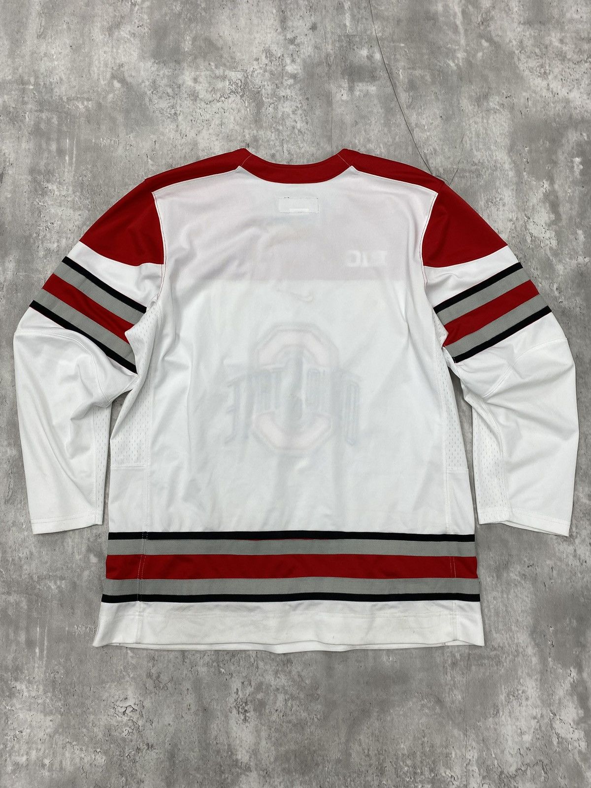 Nike Size XL - Ohio State Buckeyes Nike Hockey Jersey Size US XL / EU 56 / 4 - 2 Thumbnail