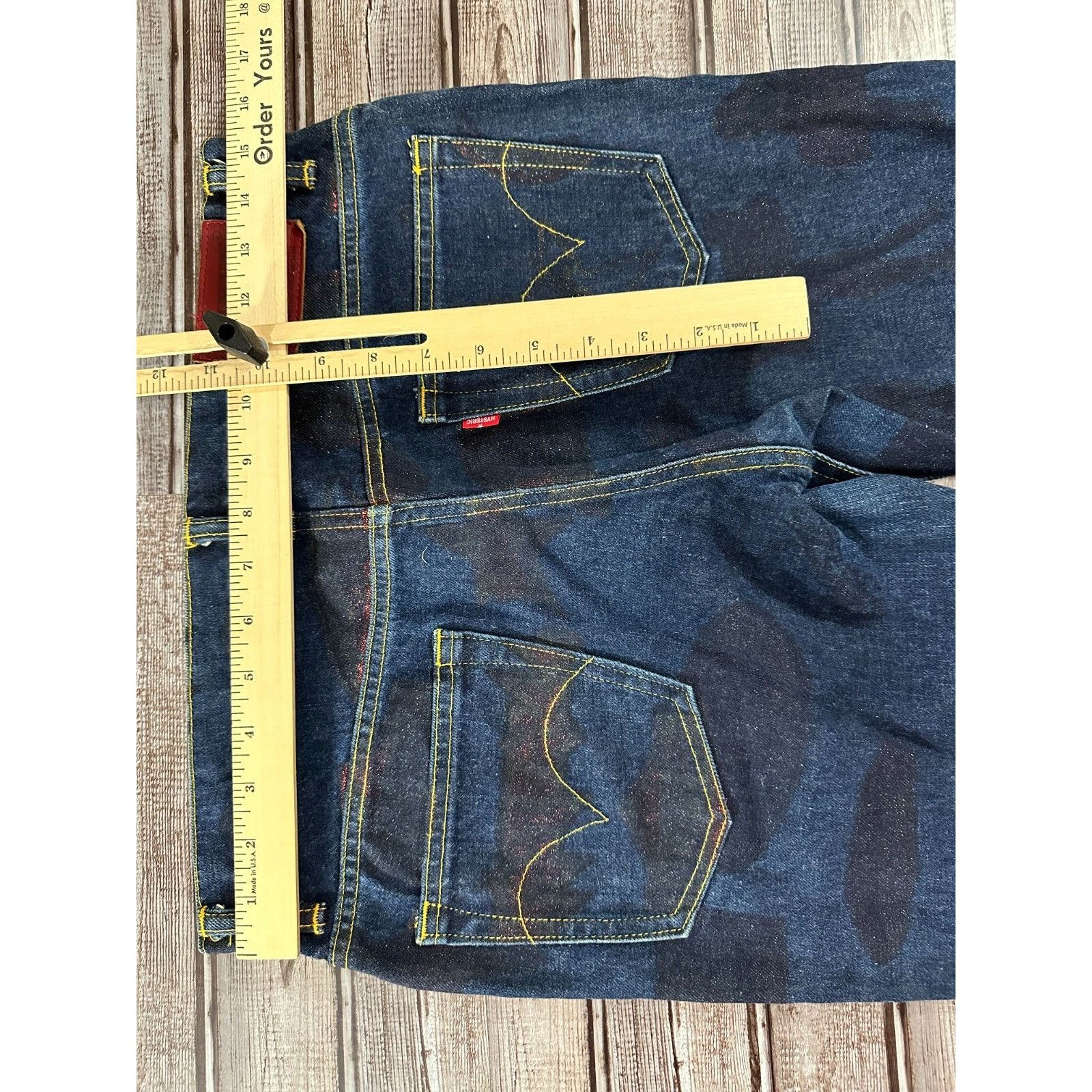 Hysteric Glamour Kinky Hysteric Glamour Retro Glitter Jeans Size 34" Size 24" / US 00 / IT 34 - 6 Thumbnail