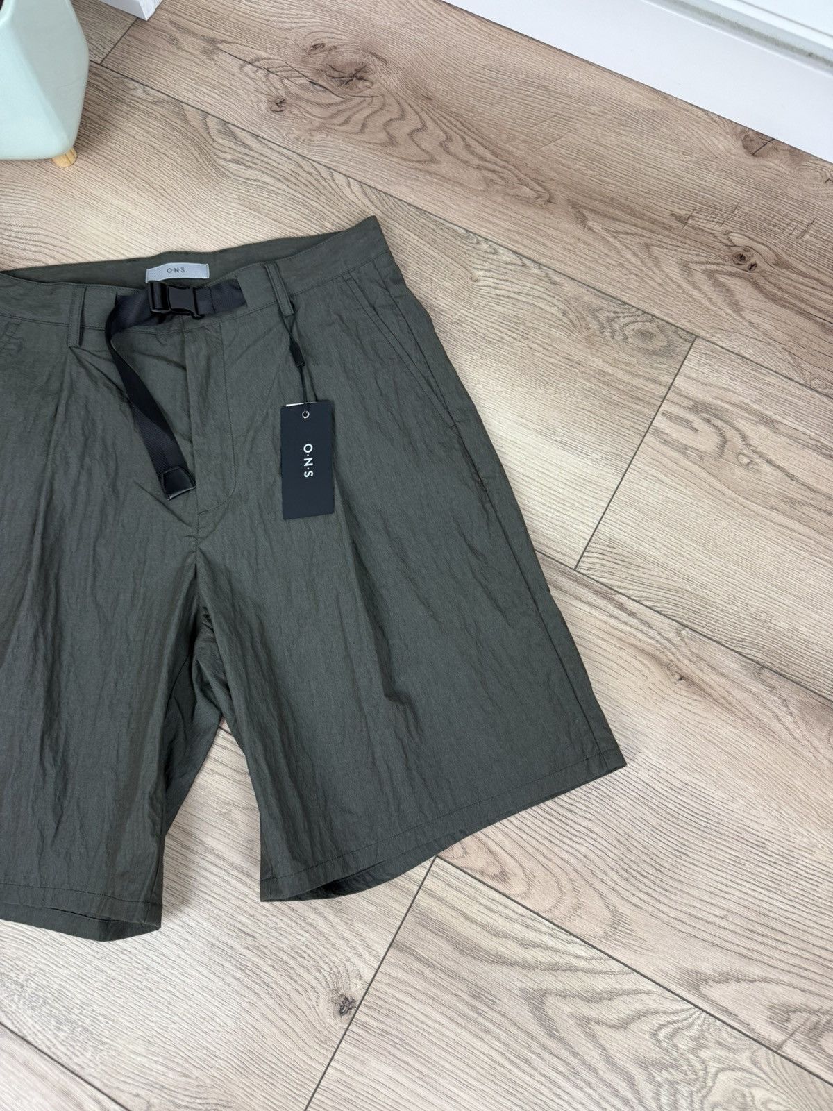 Japanese Brand ONS nylon baggy bermuda shorts Size US 29 - 3 Thumbnail