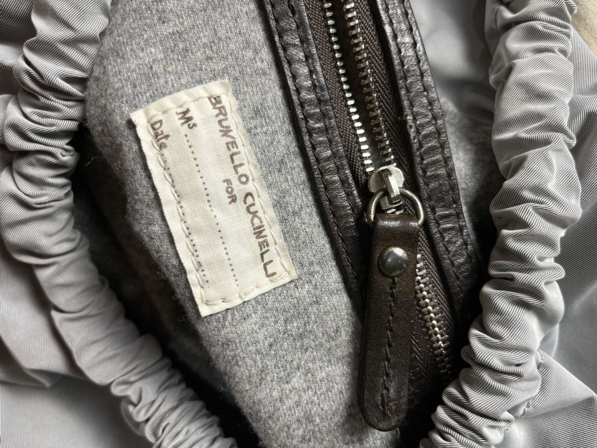 Brunello Cucinelli Brunello Cucinelli crocodile embossed suede tote bag Size ONE SIZE - 6 Thumbnail