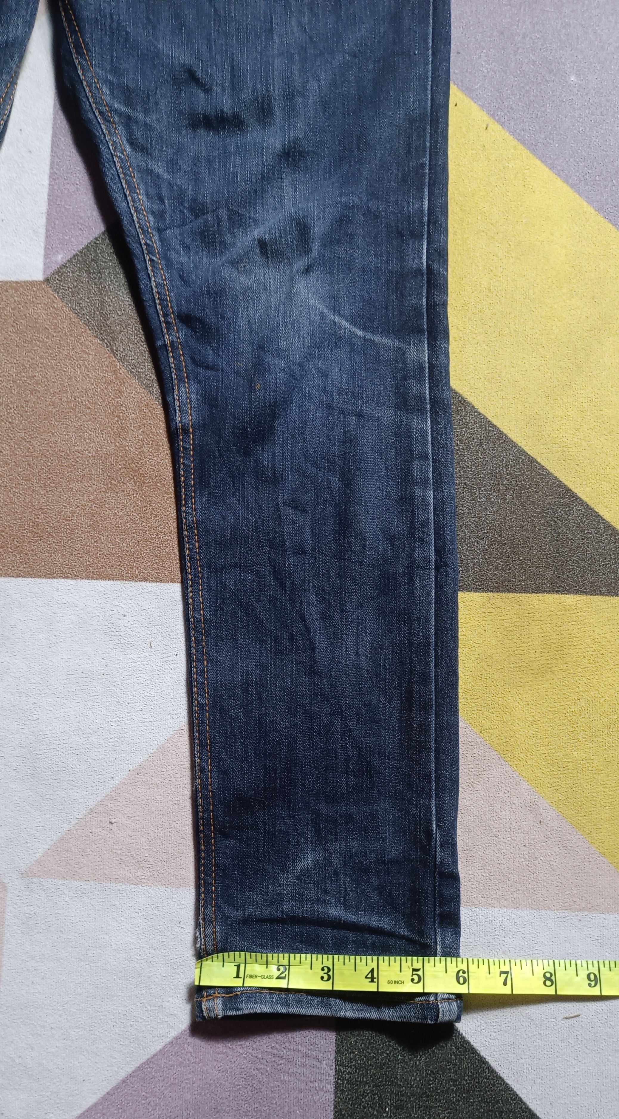 Japanese Brand Authentic Jean Dictator Transistor Travis Scott Style Size US 31 - 15 Thumbnail