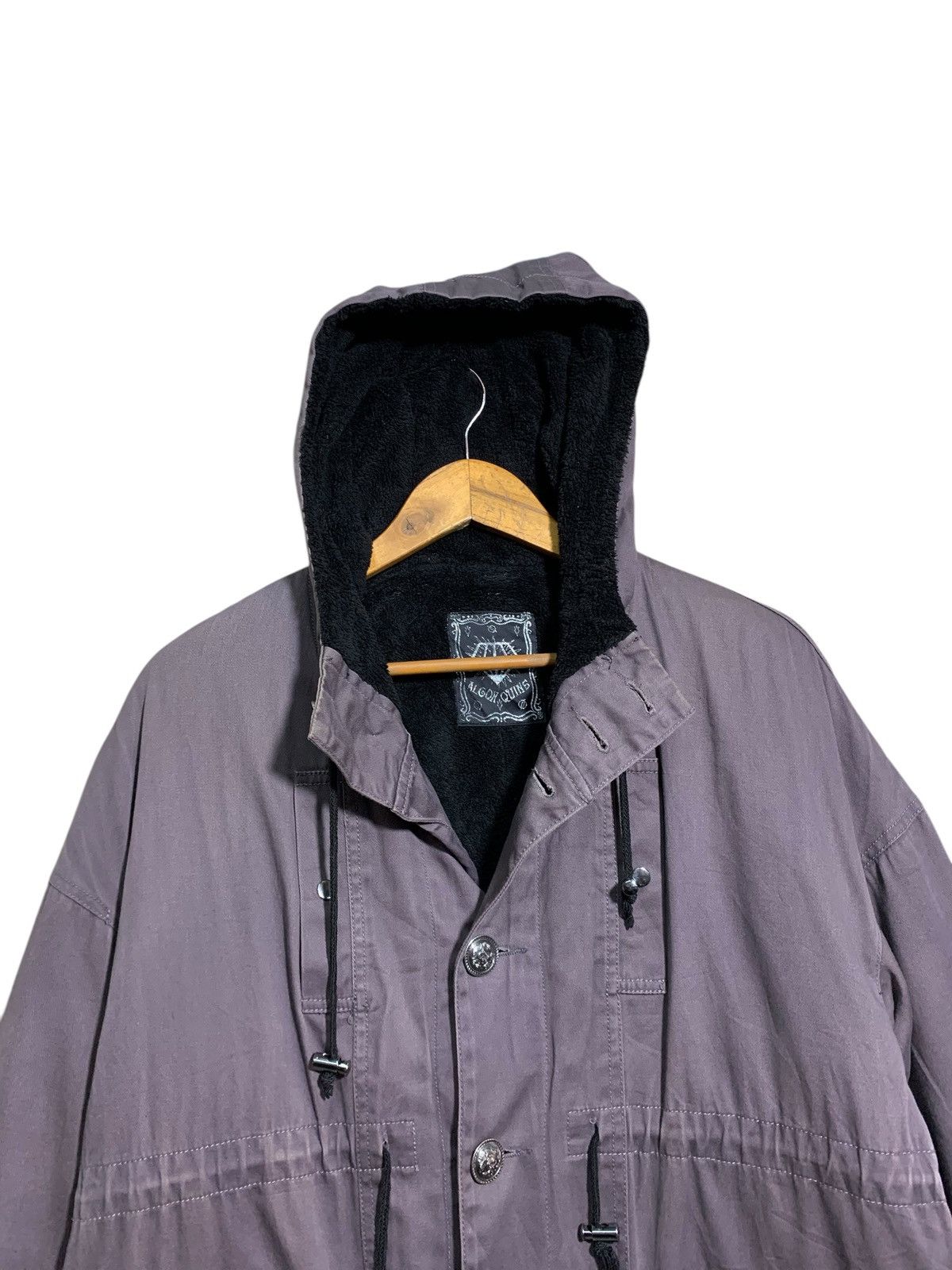 Japanese Brand 🔥ALGONQUINS PURPLE FISHTAILS PARKA JACKETS Size US L / EU 52-54 / 3 - 8 Thumbnail