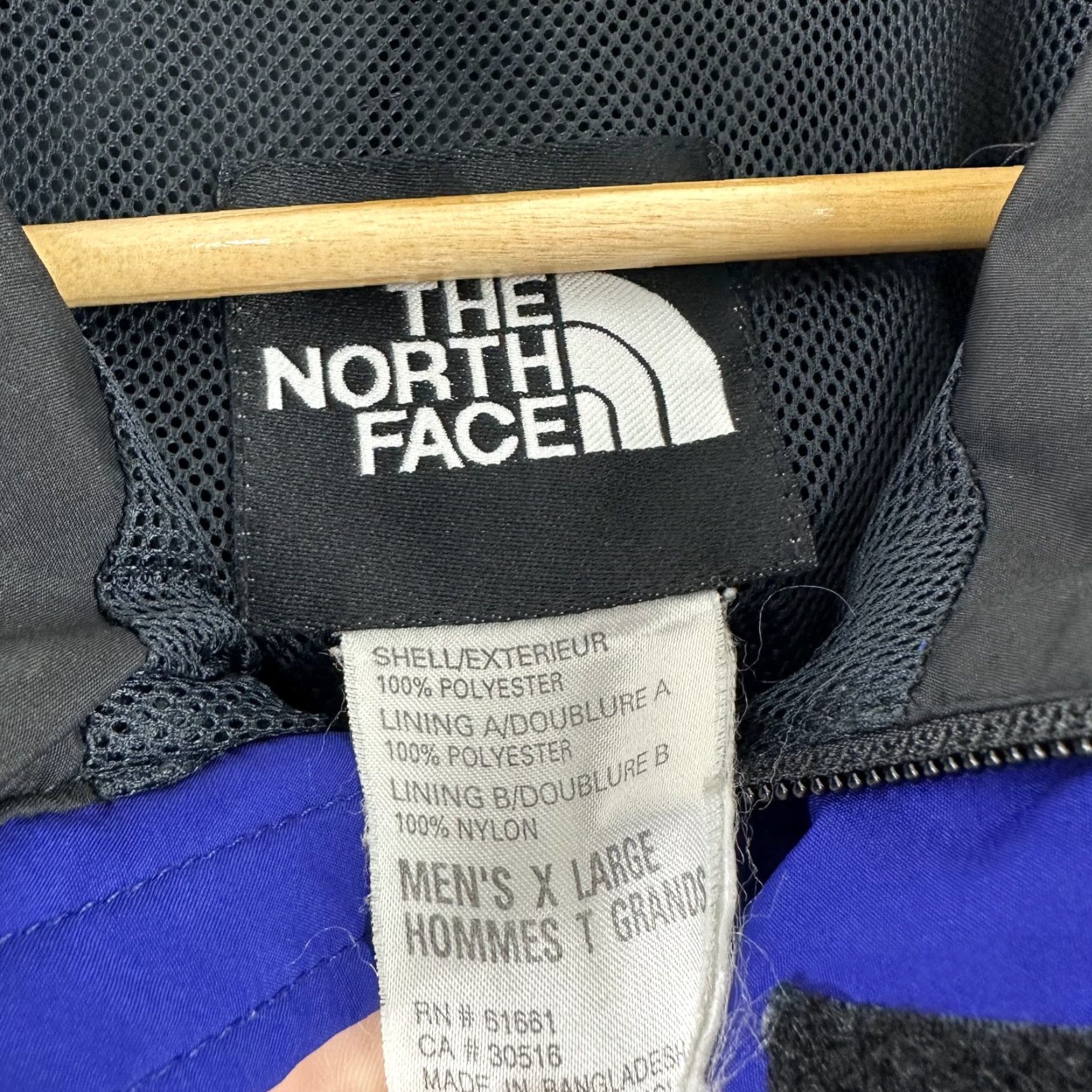 The North Face The North Face Men’s XL Rain Hooded Jacket Purple Black 2010 Size US XL / EU 56 / 4 - 3 Thumbnail