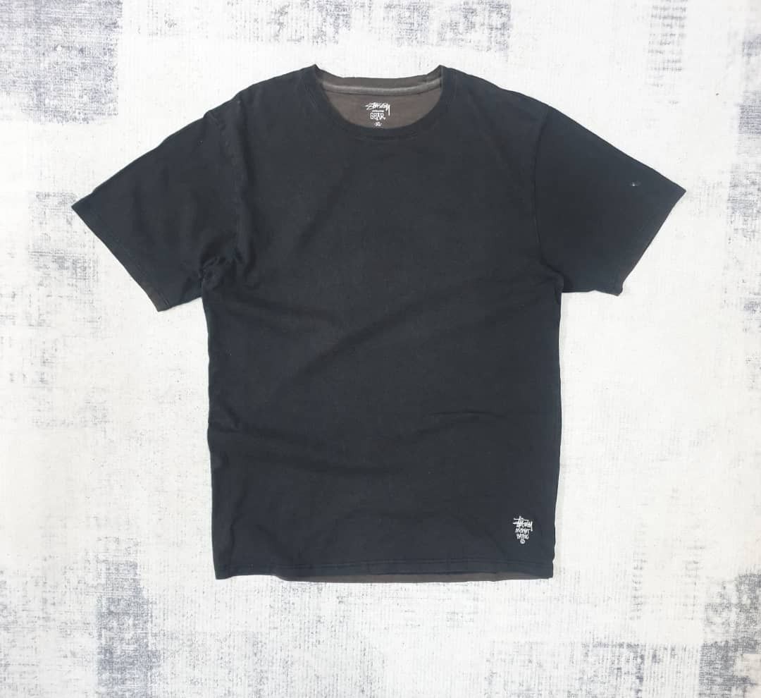 Stussy Stussy World wide Skateboarding Faded Black Shirt Size US M / EU 48-50 / 2 - 1 Thumbnail