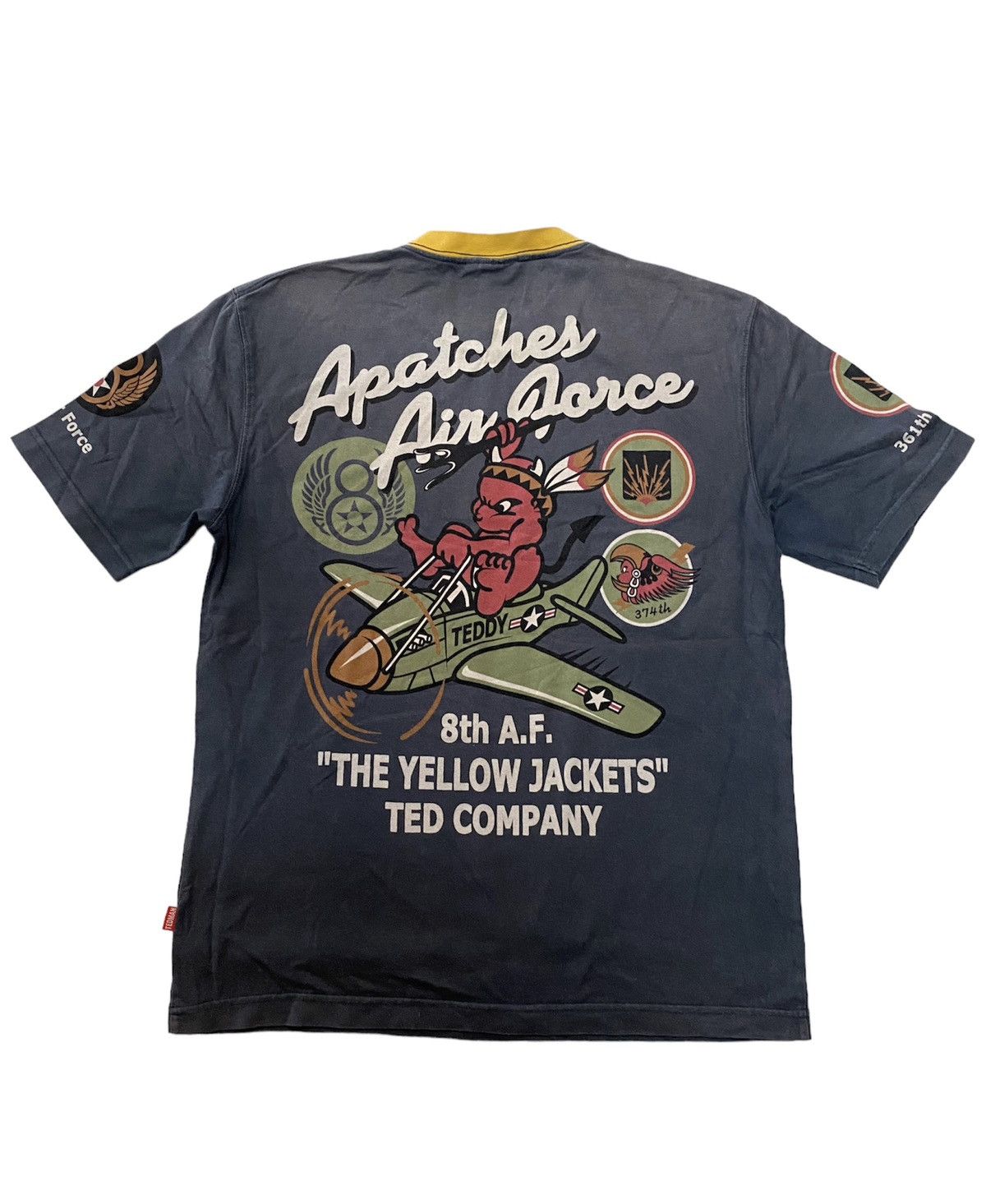Tedman Vintage Tedman Apatches Air Force Tees Size US M / EU 48-50 / 2 - 1 Thumbnail