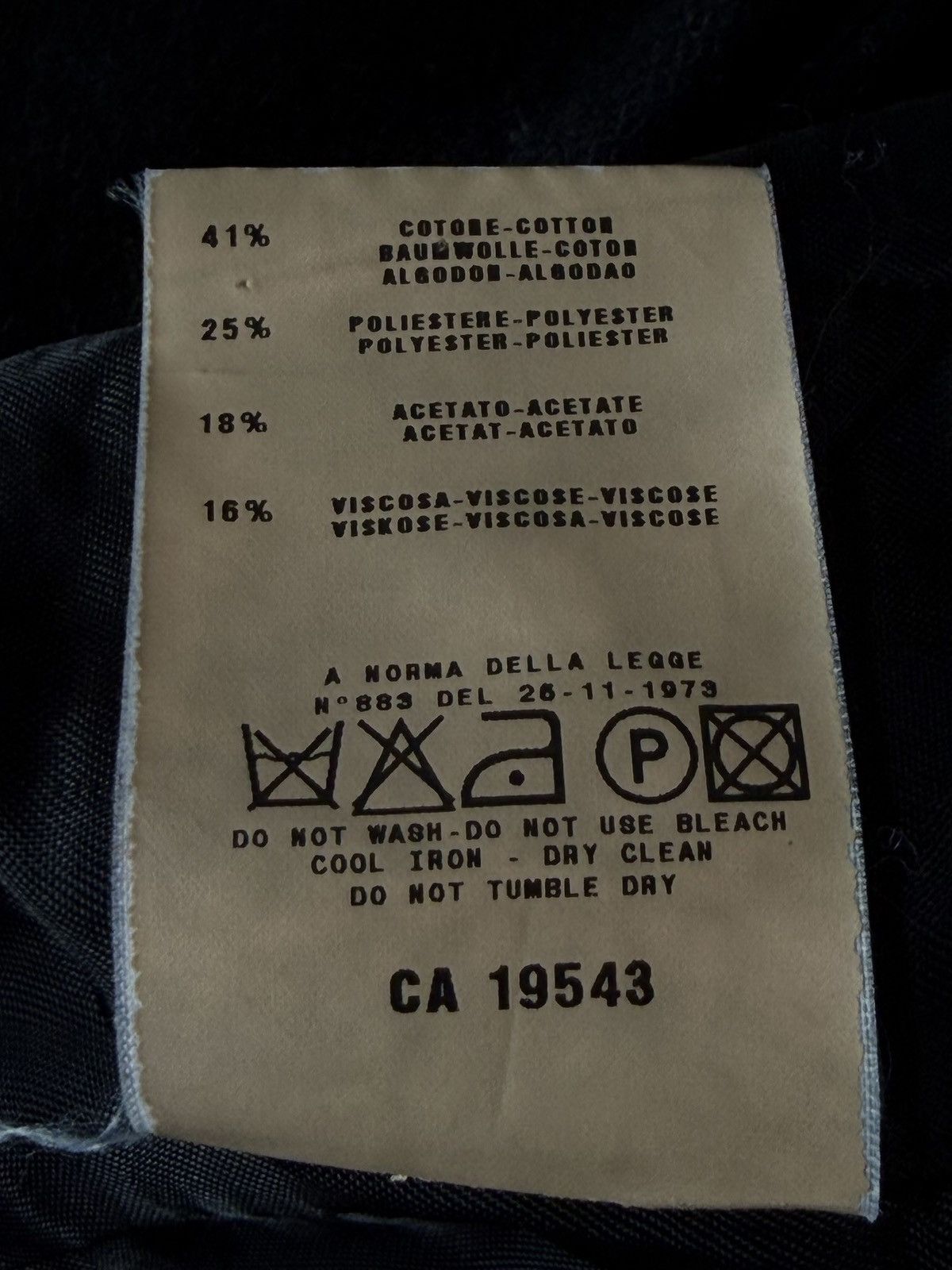 Helmut Lang Helmut Lang 1998 Black Long Wool Coat Size XS / US 0-2 / IT 36-38 - 11 Thumbnail