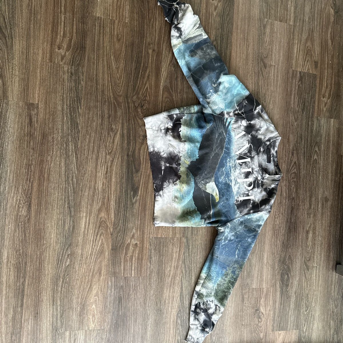 Amiri Amiri Bleach Out Eagle Sweatshirt Size US XS / EU 42 / 0 - 1 Thumbnail
