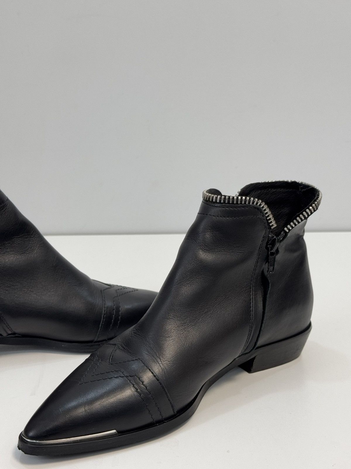 Diesel Diesel Vintage Leather Boots EUR-40 Size US 9 / IT 39 - 11 Thumbnail