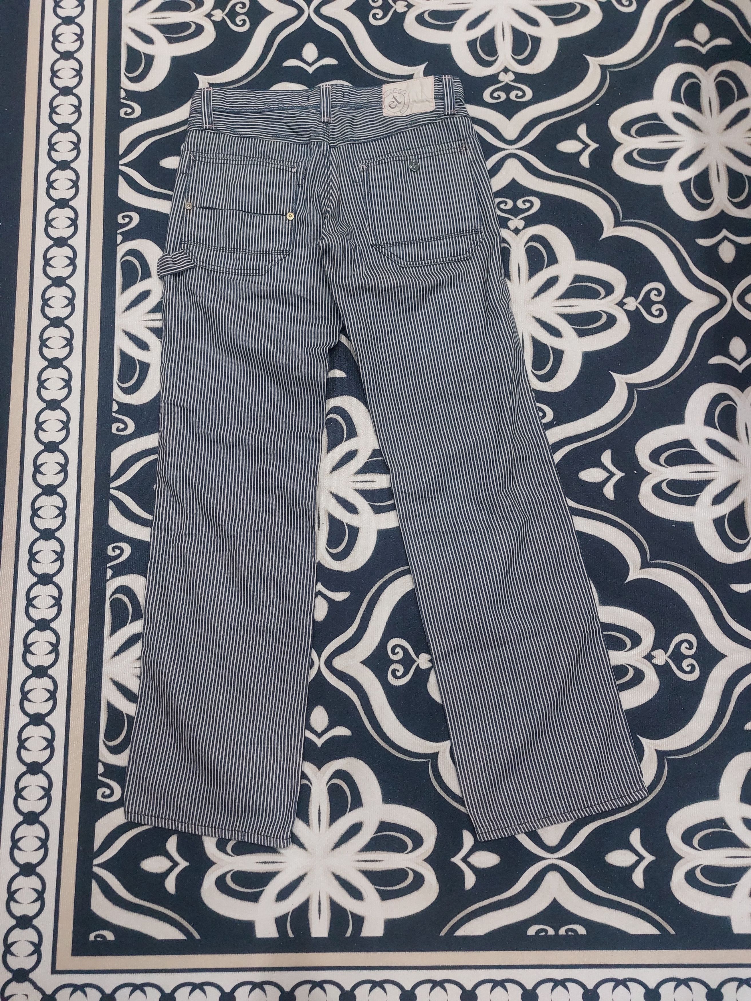 Japanese Brand × Jean HICKORY STRIPE ET BOITE JAPANESE JEANS Size US 32 / EU 48 - 2 Thumbnail