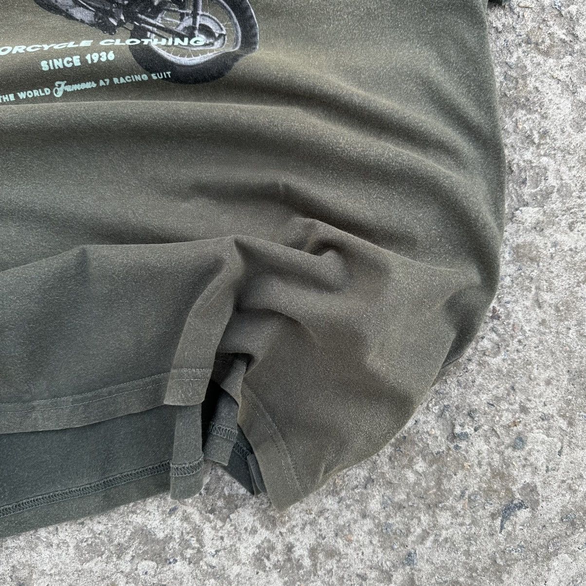 Number (N)ine Vintage Japanese Style Barbour International Moto T-shirts Size US XXL / EU 58 / 5 - 6 Thumbnail
