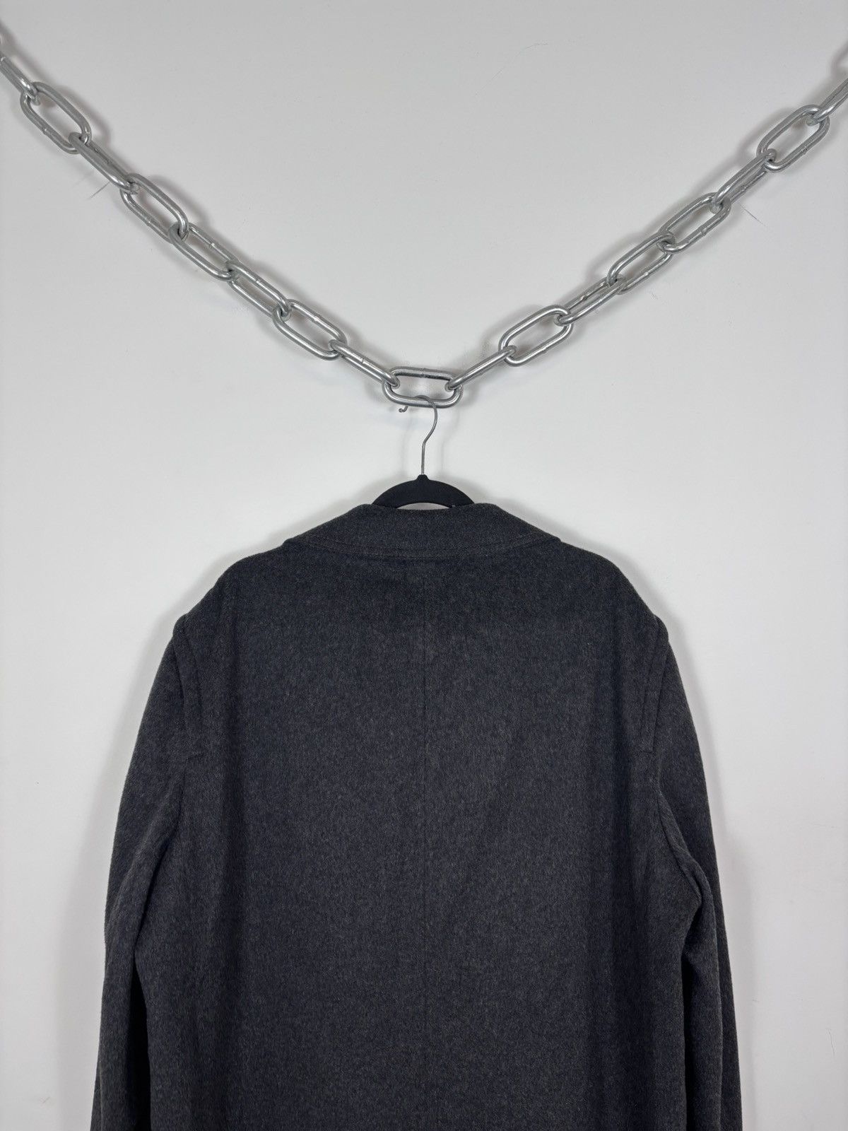 Other Vintage Austrian Tirol Loden Men’s Charcoal Gray Overcoat Size US XL / EU 56 / 4 - 23 Thumbnail