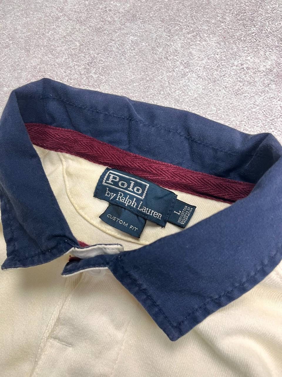 Polo Ralph Lauren × Vintage Vintage Polo Ralph Lauren Chief Keef Style Boxy Shirt L Size US L / EU 52-54 / 3 - 4 Thumbnail