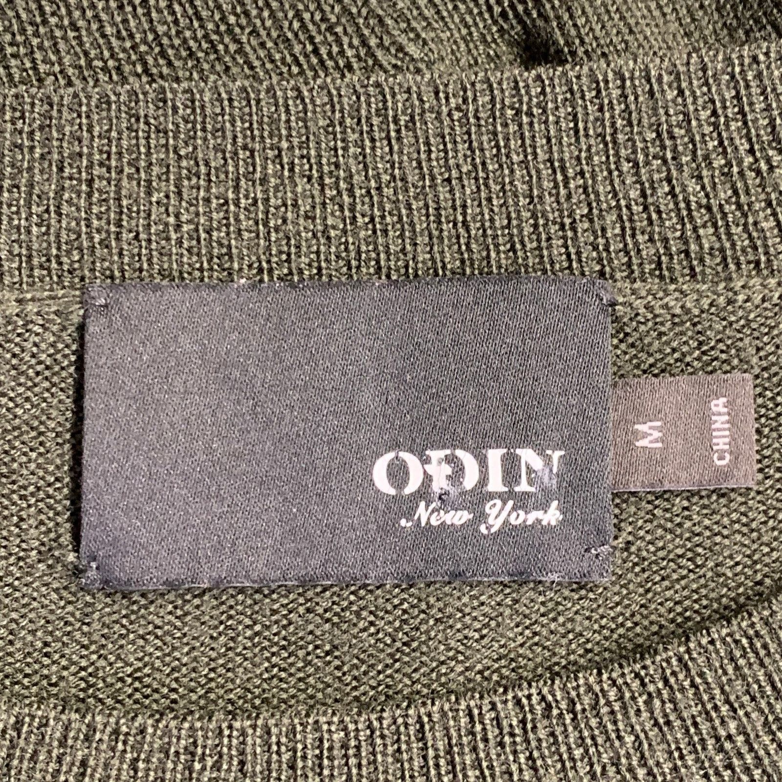 Odin ODIN Forest Knit Cashwool Faux Suede Crew Neck Pullover Size US M / EU 48-50 / 2 - 7 Thumbnail