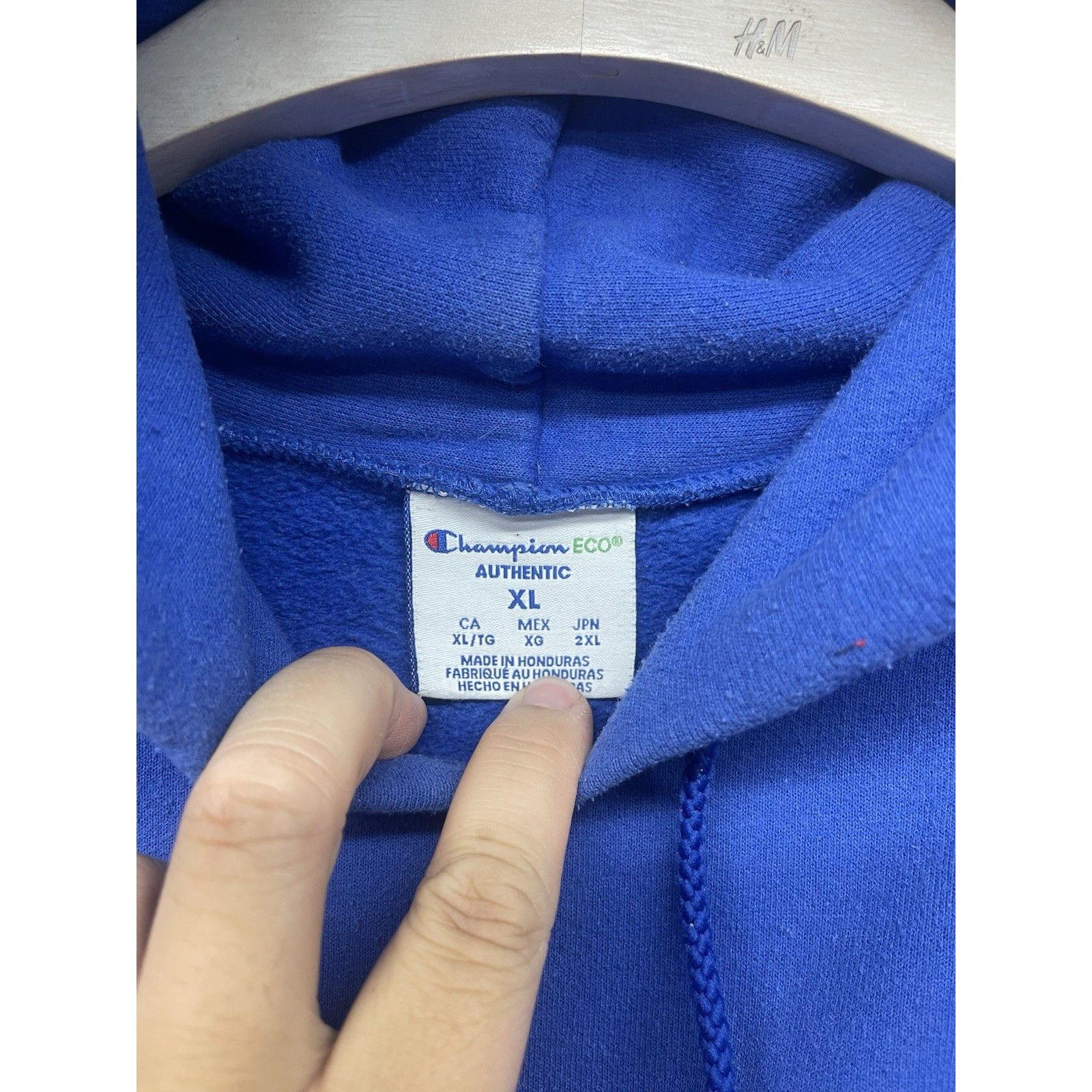 Champion Champion Authentic Depaul University Pullover Hoodie Blue Me Size US XL / EU 56 / 4 - 4 Thumbnail