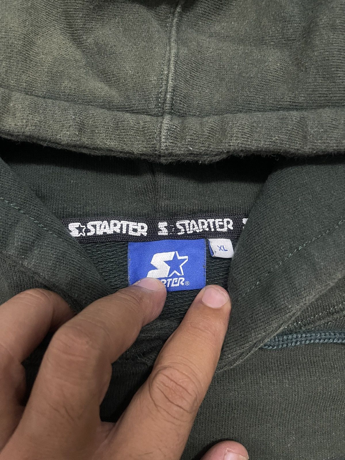 Starter VINTAGE EXPG STARTER BIG SPELLOUT VERY RARE Size US XL / EU 56 / 4 - 5 Thumbnail