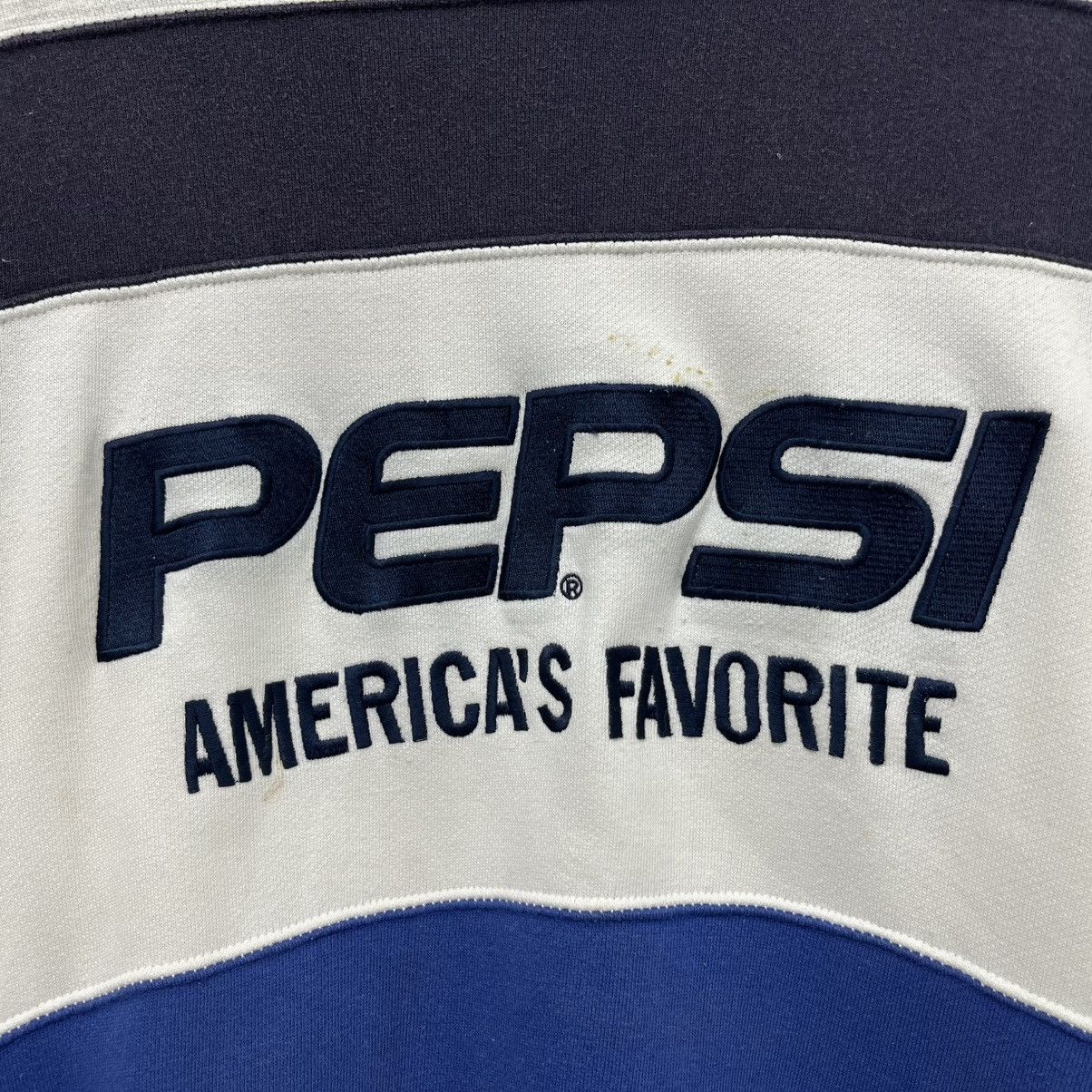 Pepsi Distressed Vintage Pepsi Crewneck Sweatshirt Size US M / EU 48-50 / 2 - 5 Thumbnail