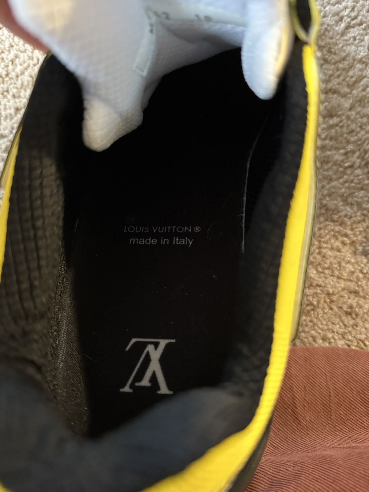 Louis Vuitton Louis Vuitton Tatic Sneakers - Yellow Size US 10 / EU 43 - 7 Thumbnail