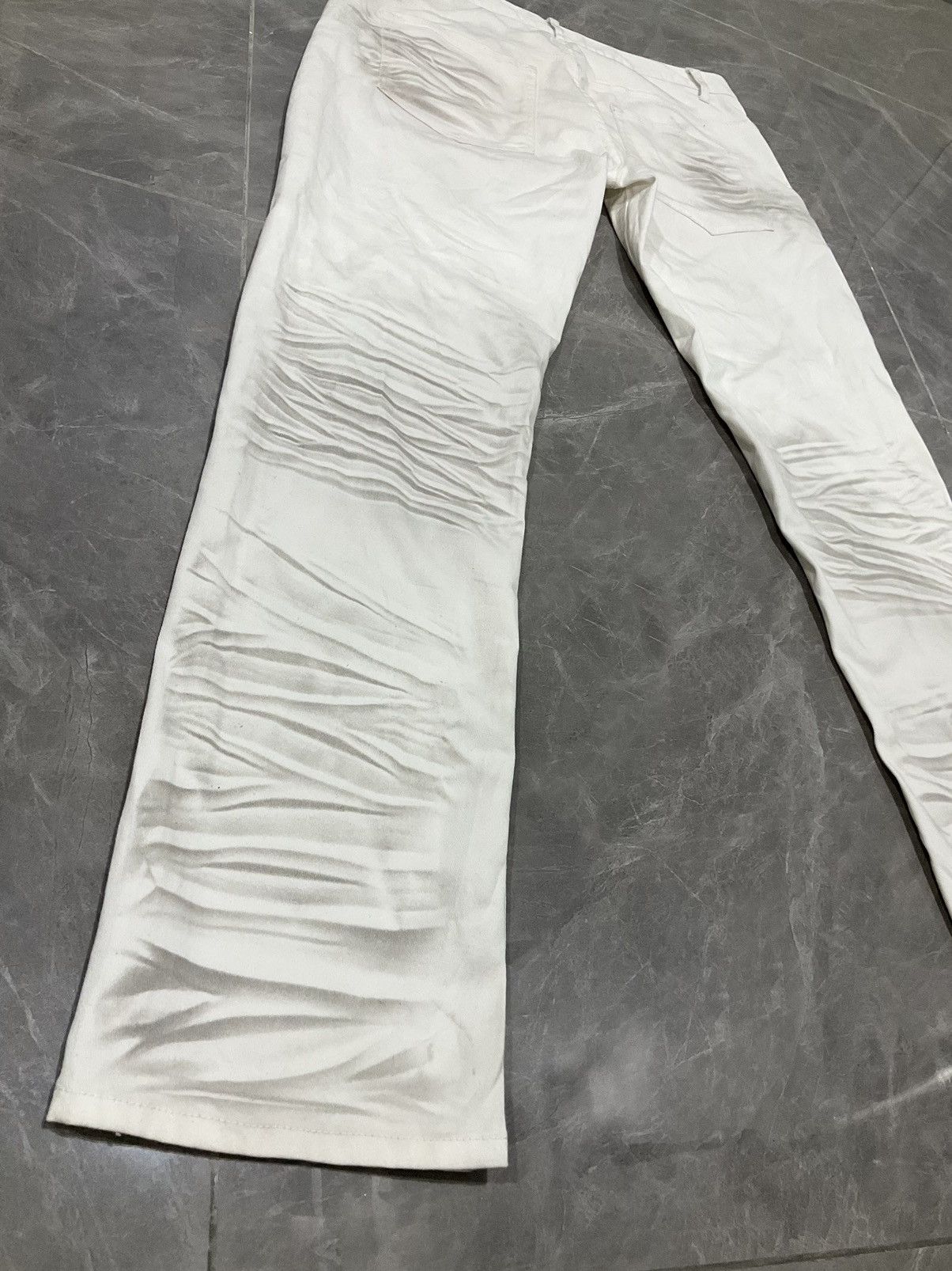 In The Attic × Japanese Brand Vintage In the Attic Homme Tornado Mart Black Denim Jeans Size US 32 / EU 48 - 11 Thumbnail