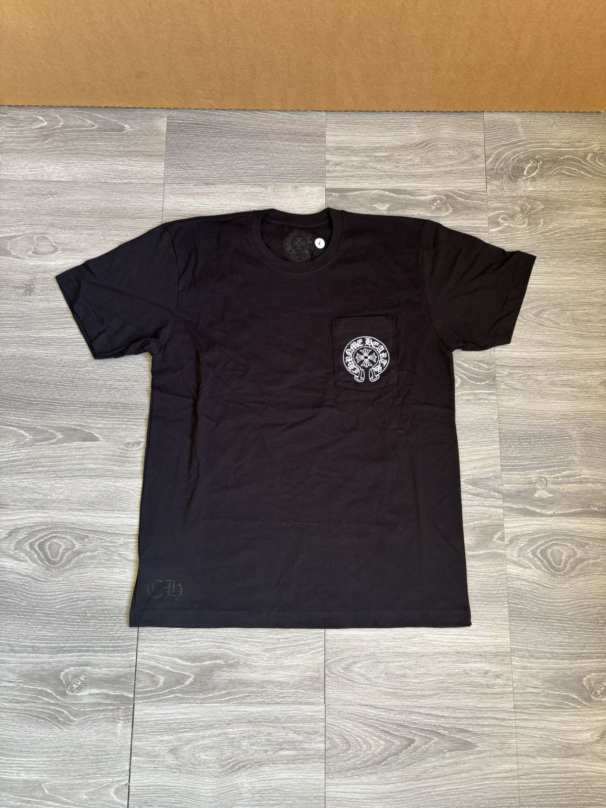 Chrome Hearts Chrome Hearts Black Miami Horseshoe Tee Size US L / EU 52-54 / 3 - 4 Thumbnail