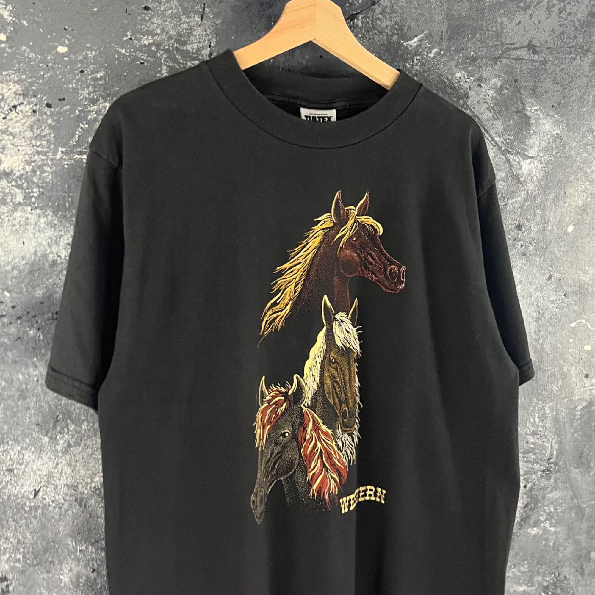 Vintage Vintage 90’s Horse nature shirt Size US L / EU 52-54 / 3 - 2 Thumbnail