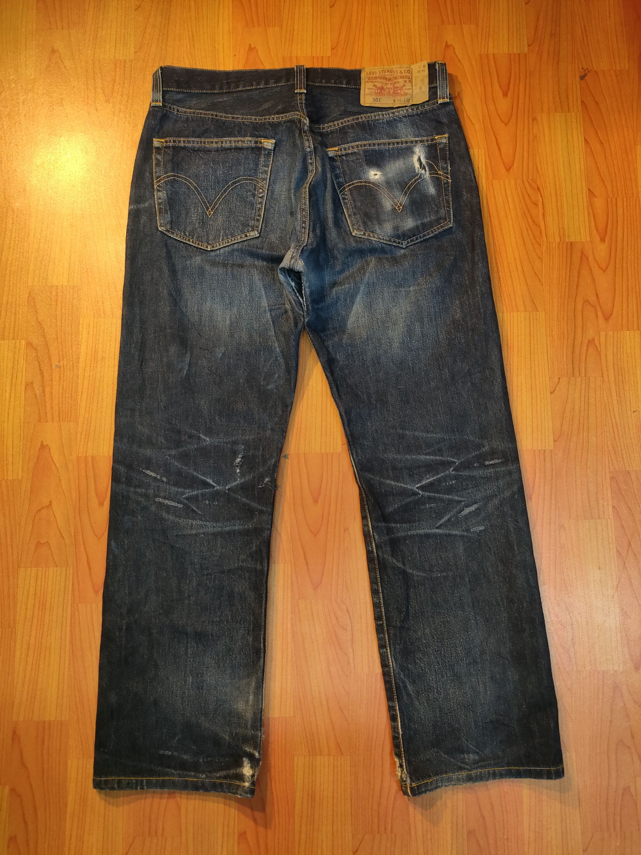 Levi's × Levi's Vintage Clothing Vintage Levi's 501 Jeans Size US 34 / EU 50 - 6 Thumbnail
