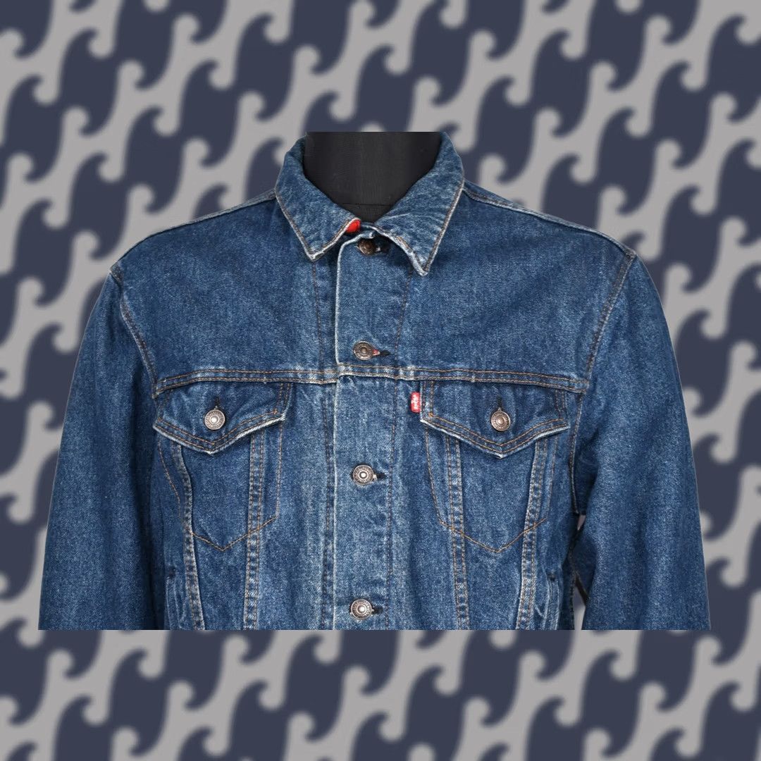 Levi's VINTAGE Levi's Trucker Jacket 70411 0816 Size 46 Denim Blue