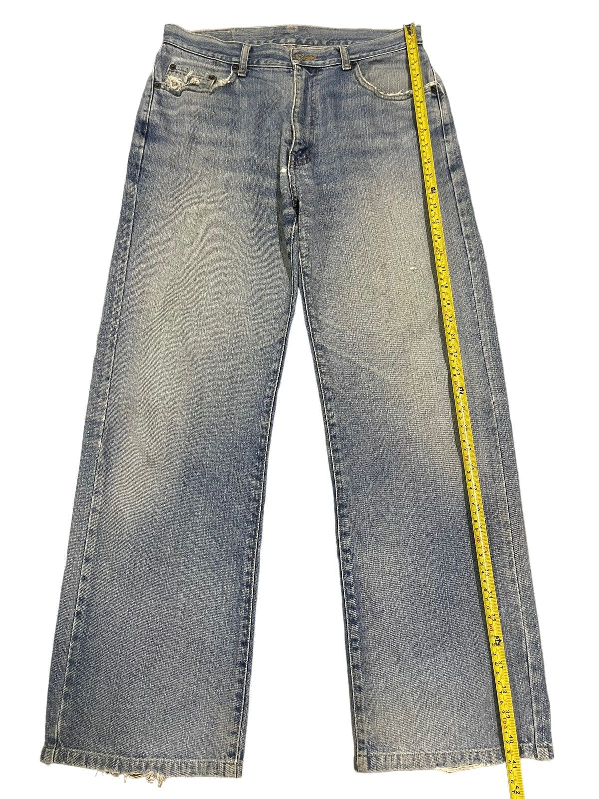 Studio D'Artisan Vintage Japanese Brand Blue Wash Baggy Style Jeans Size US 32 / EU 48 - 10 Thumbnail